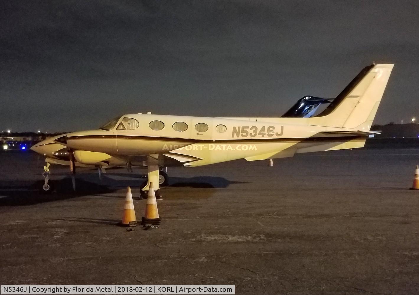 N5346J, 1977 Cessna 340A C/N 340A0419, ORL spotting 2018