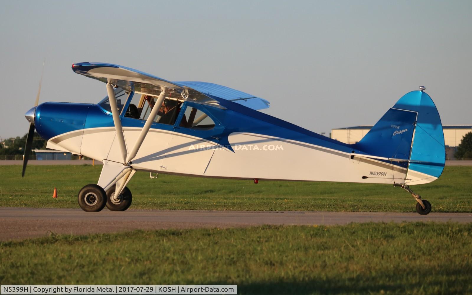 N5399H, 1949 Piper PA-16 Clipper C/N 16-206, EAA OSH 2017