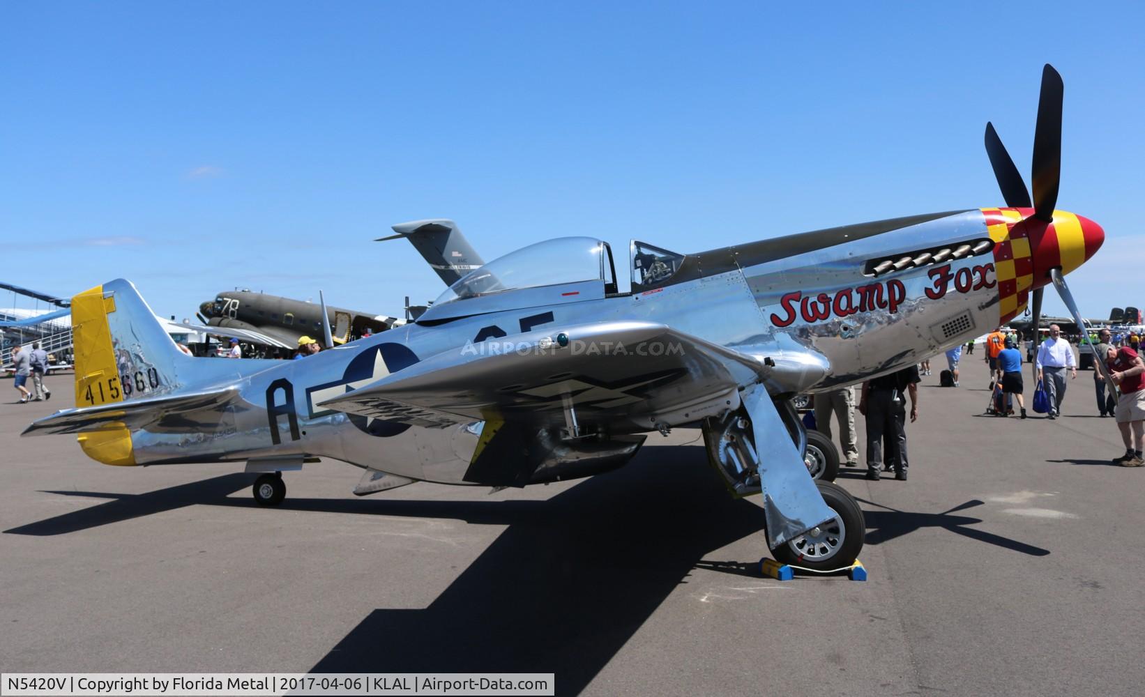 N5420V, 1944 North American/aero Classics P-51D C/N 44-74202, SNF LAL 2017