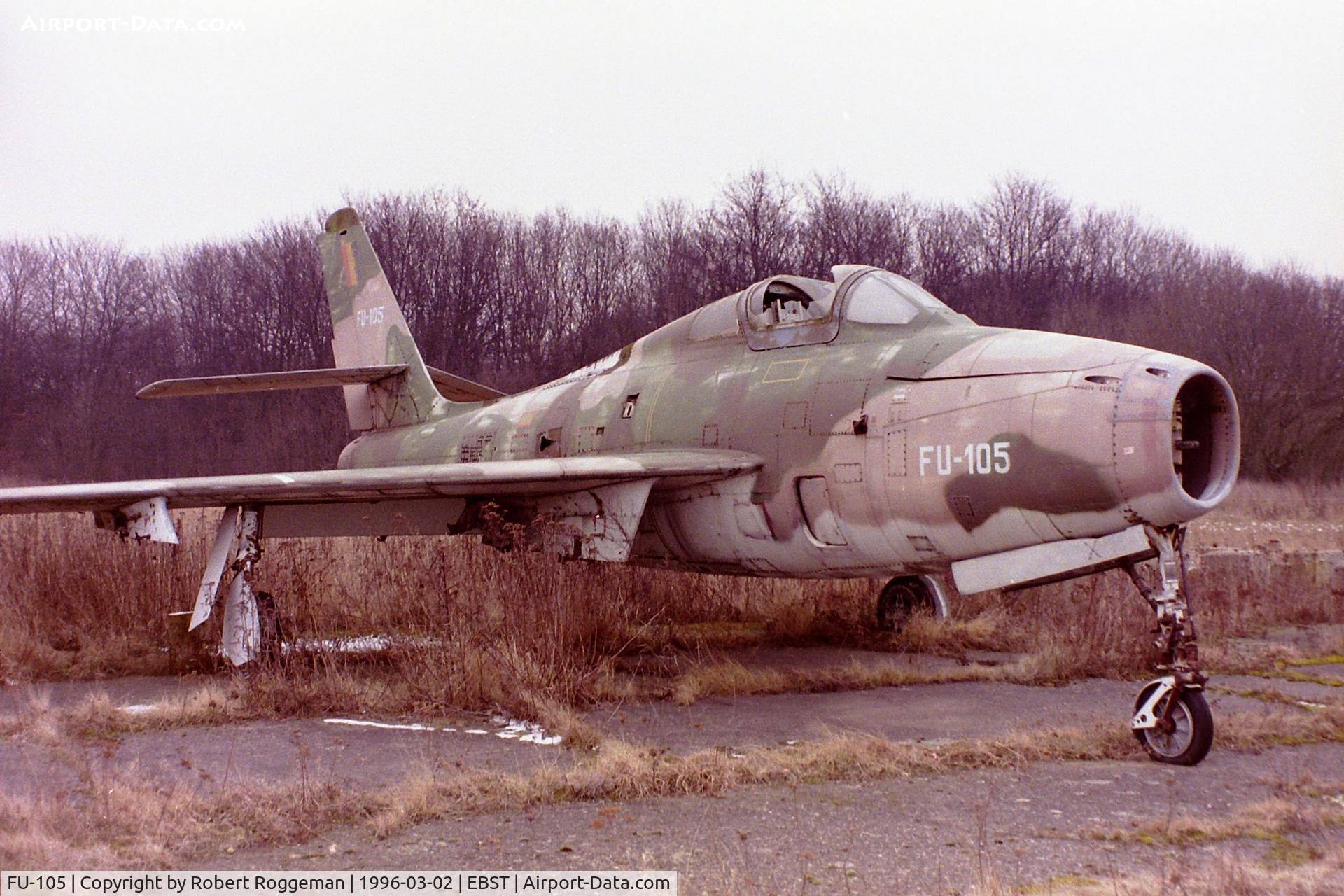 FU-105, Republic F-84F Thunderstreak C/N 53-6707, DECOY.