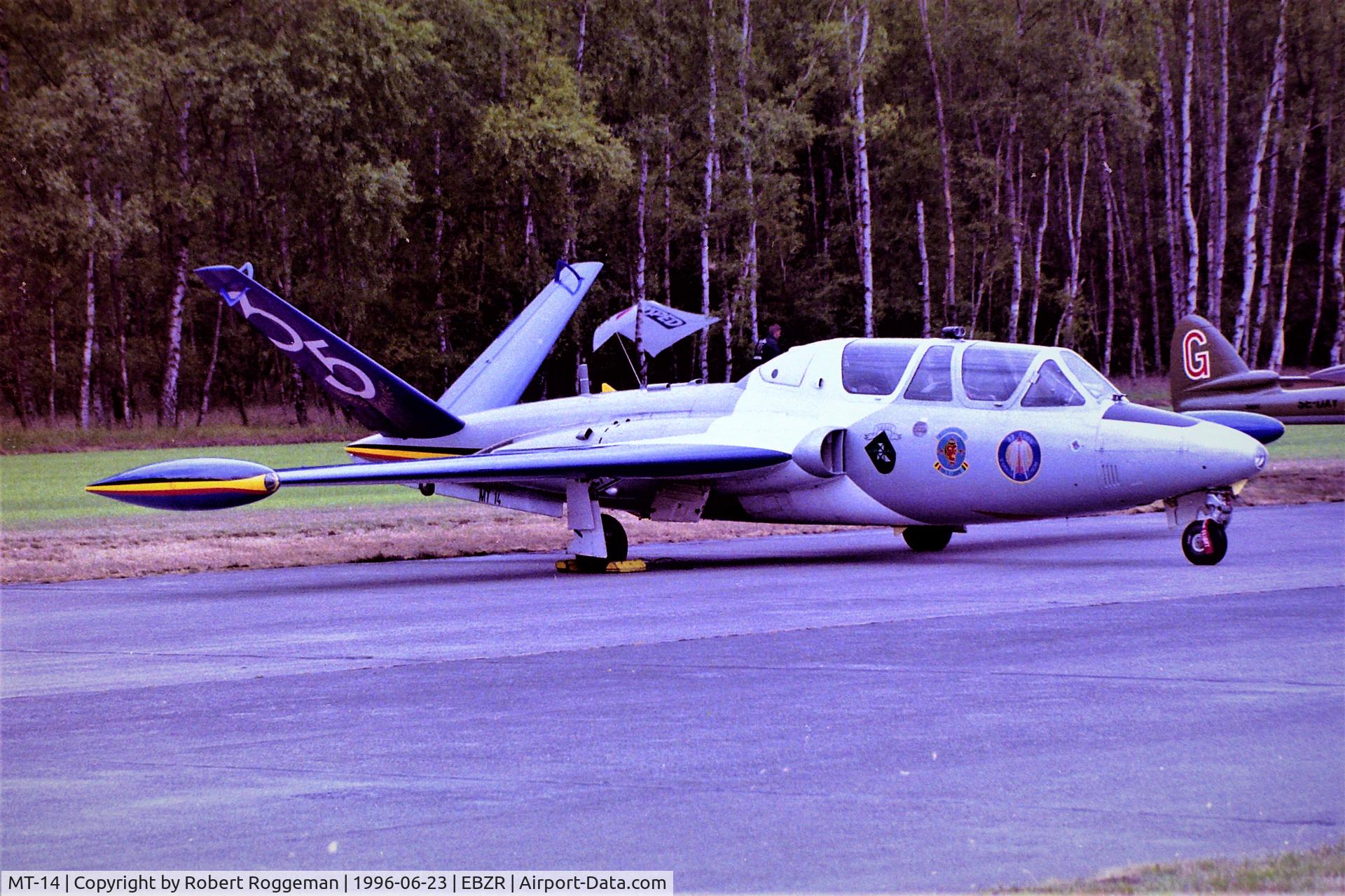 MT-14, Fouga CM-170R Magister C/N 271, AIRSHOW.DEMO.BAF.35 YEARS.