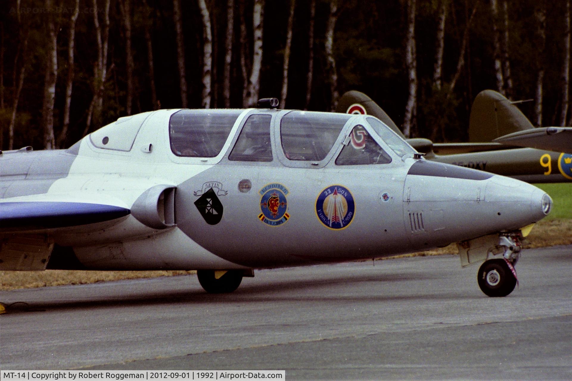 MT-14, Fouga CM-170R Magister C/N 271, AIRSHOW.DEMO BAF.35 YEARS.