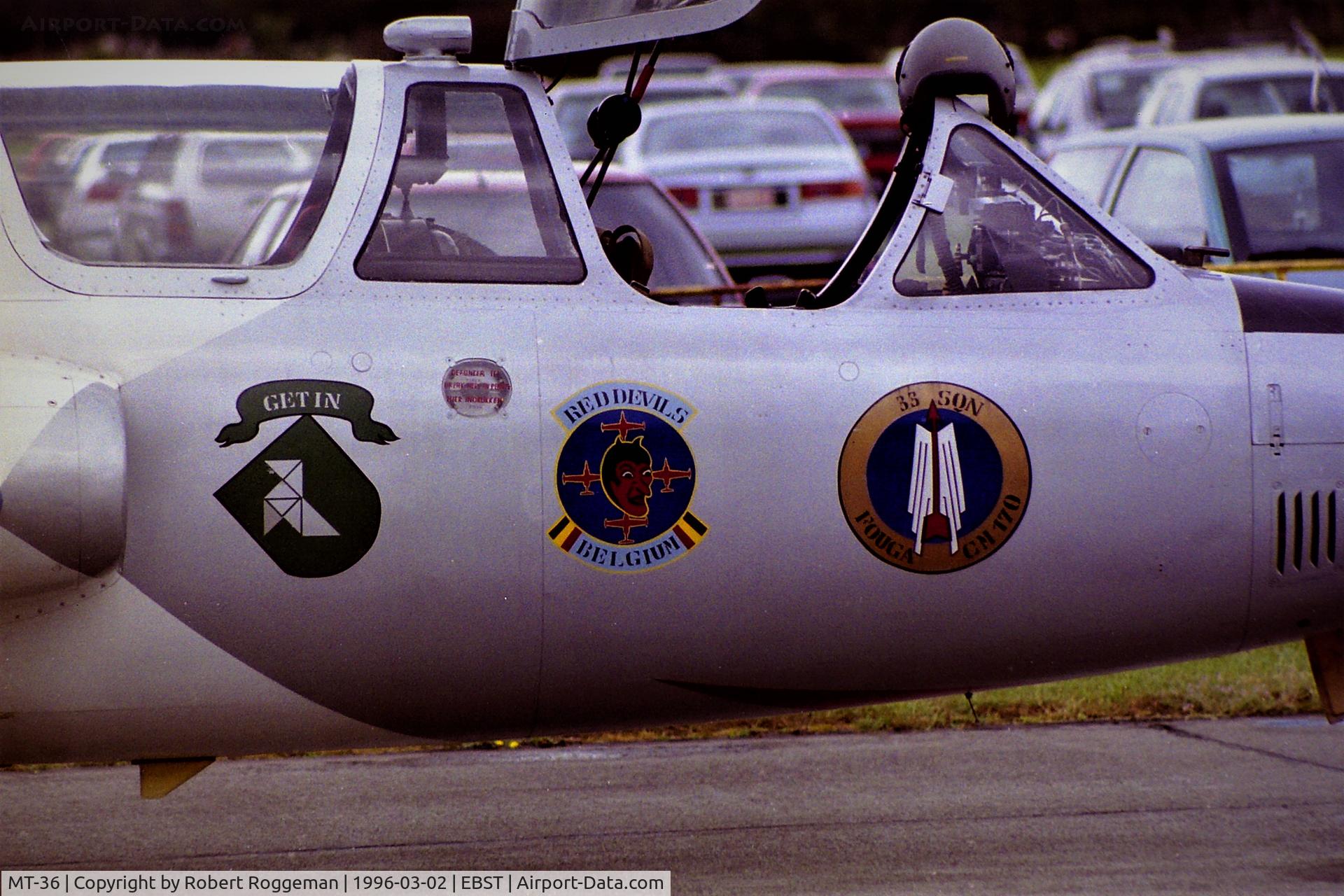 MT-36, Fouga CM-170R Magister C/N 293, AIRSHOW.DEMO BAF.50 YEARS.