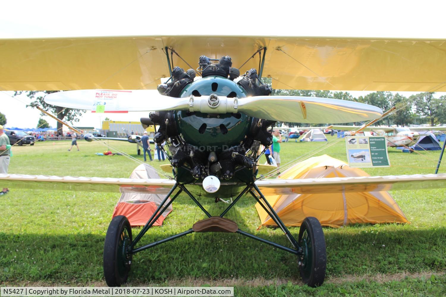 N5427, 1928 Travel Air 4000 C/N 516, EAA OSH 2018