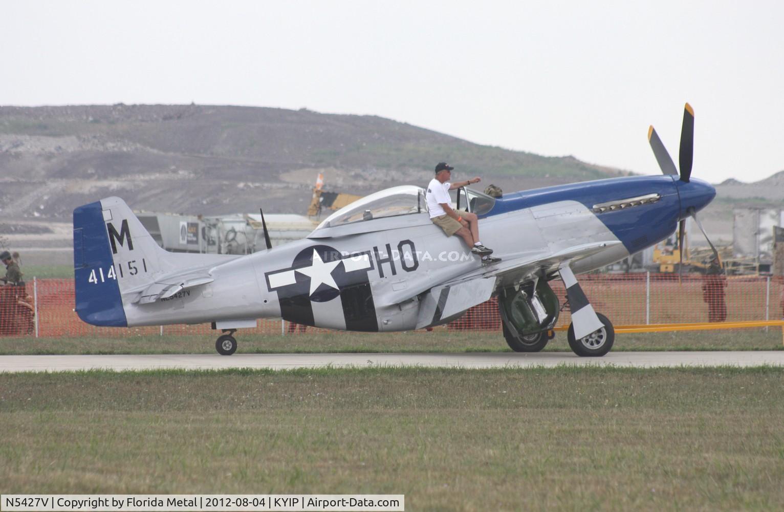 N5427V, 1944 North American F-51D Mustang C/N 44-72942, TOM YIP 2012