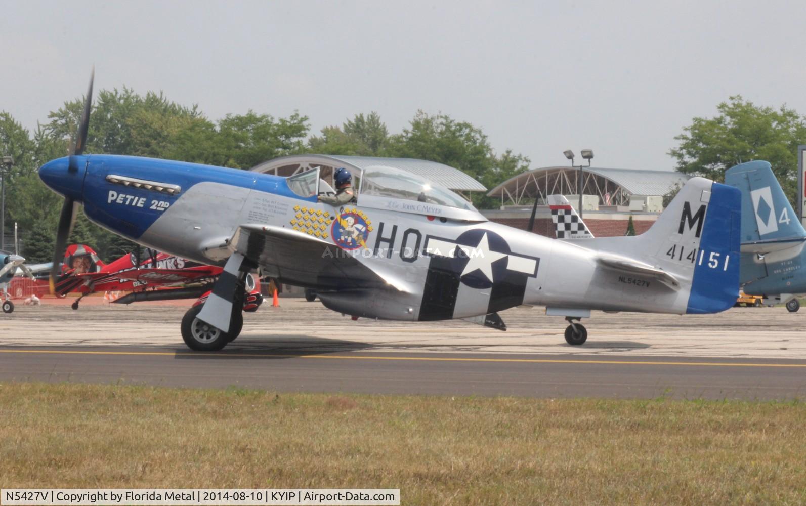 N5427V, 1944 North American F-51D Mustang C/N 44-72942, TOM YIP 2014