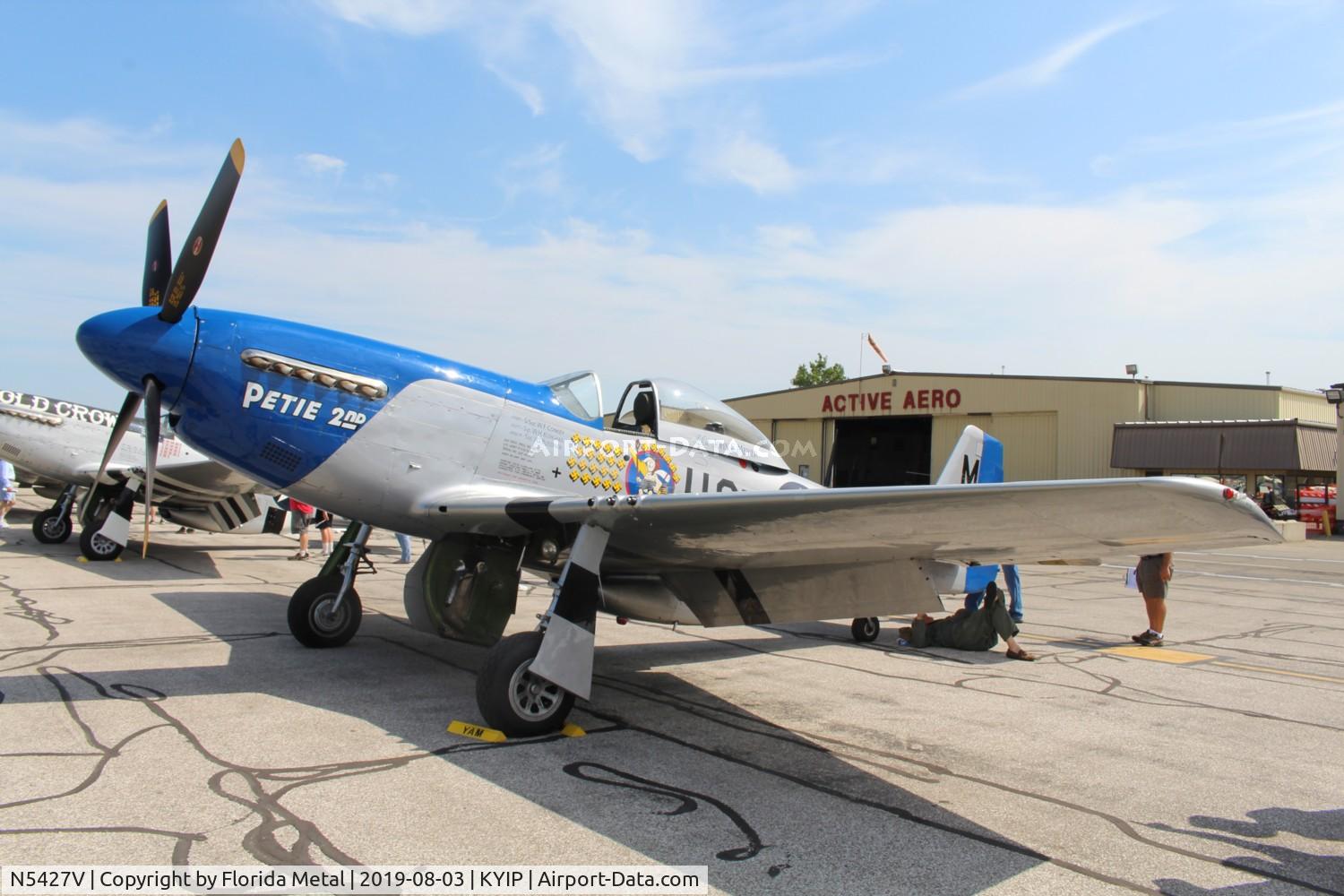 N5427V, 1944 North American F-51D Mustang C/N 44-72942, TOM YIP 2019