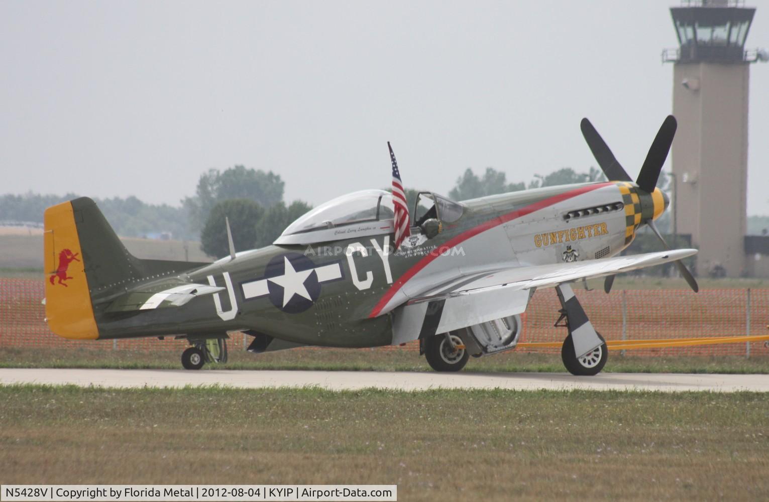 N5428V, 1944 North American P-51D Mustang C/N 122-39723, TOM YIP 2012