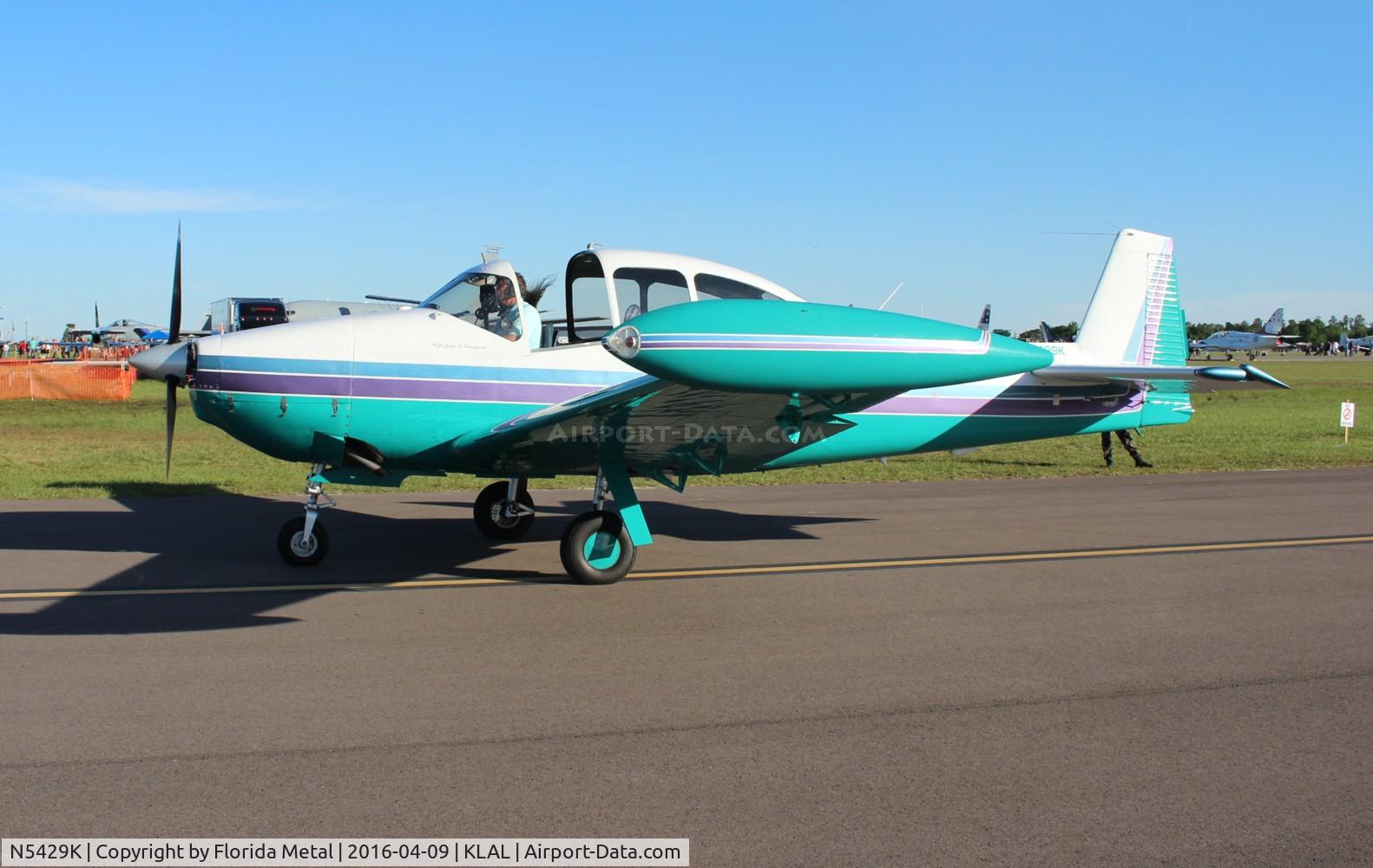N5429K, 1951 Ryan Navion B C/N NAV-4-2329B, SNF LAL 2016