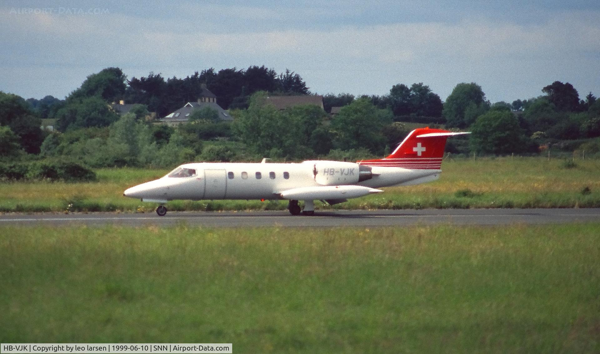 HB-VJK, 1989 Learjet 35A C/N 35A-651, Shannon 10.6.1999