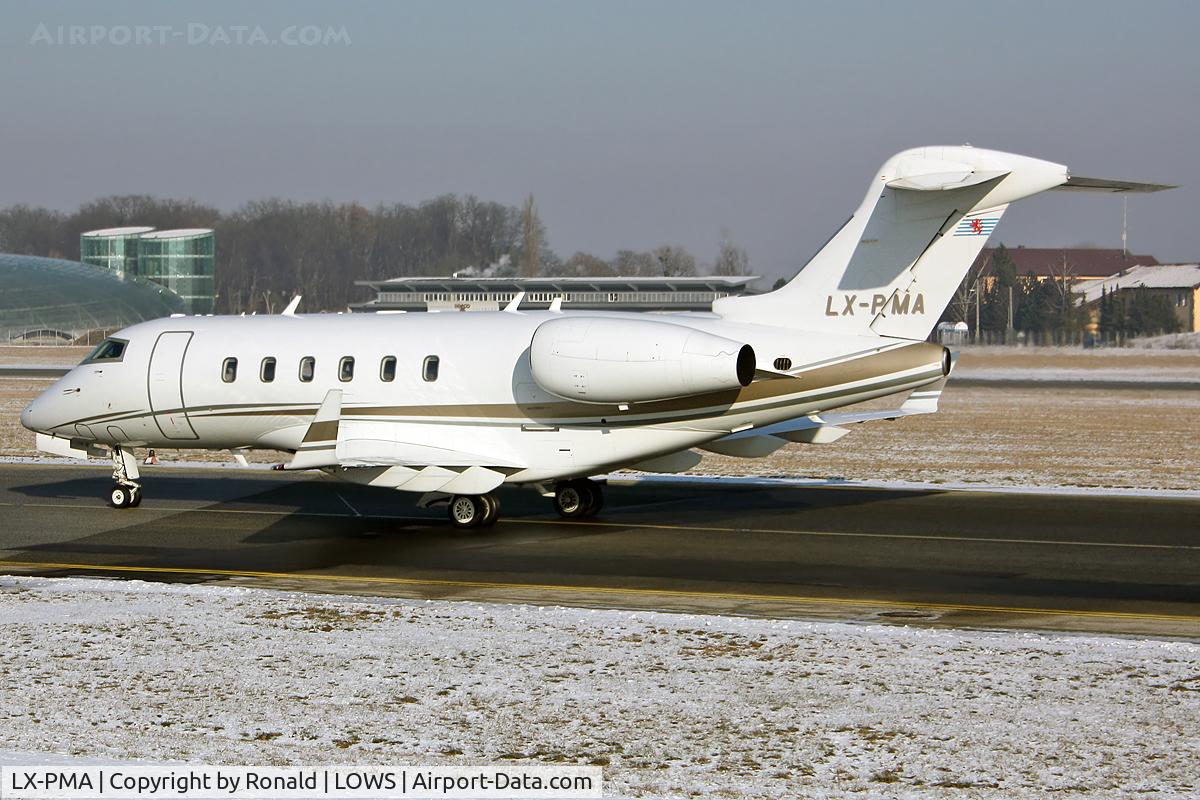LX-PMA, 2006 Bombardier Challenger 300 (BD-100-1A10) C/N 20097, at salzburg