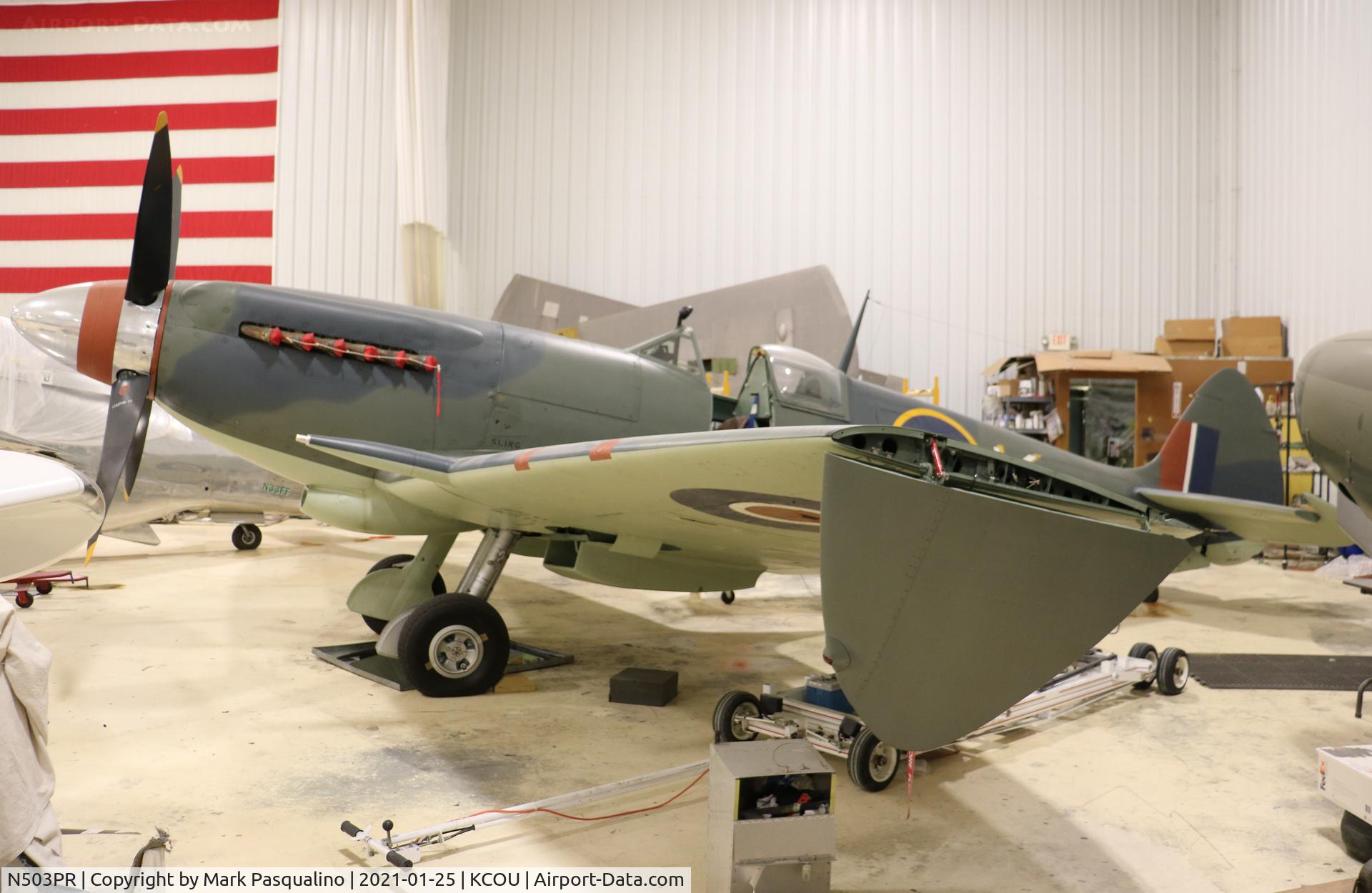 N503PR, 1945 Supermarine Seafire FXVc C/N COA.30621, Supermarine Seafire FXVc