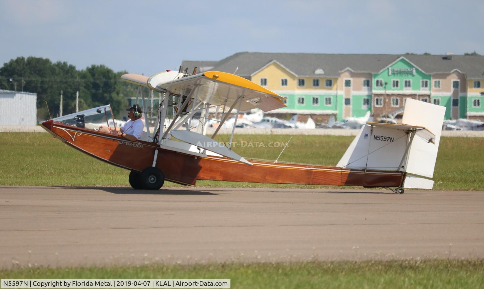 N5597N, 1980 Hoffman  Edward C. X4 C/N 1, SNF LAL 2019