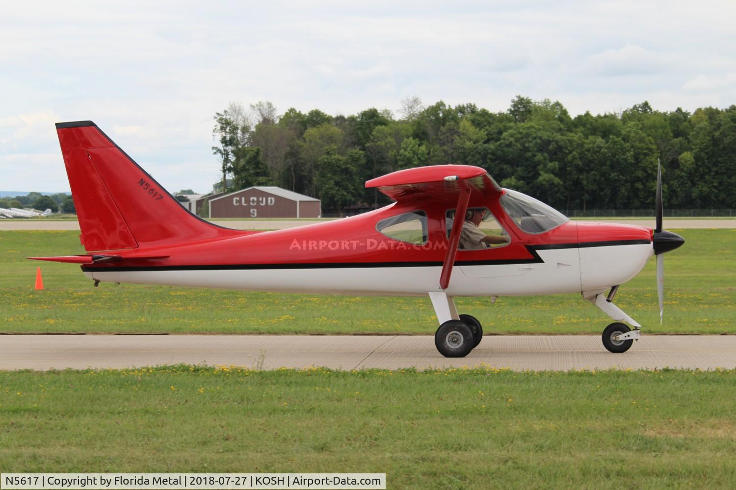 N5617, 2007 Glasair GS-2 Sportsman C/N 7090, EAA OSH 2018