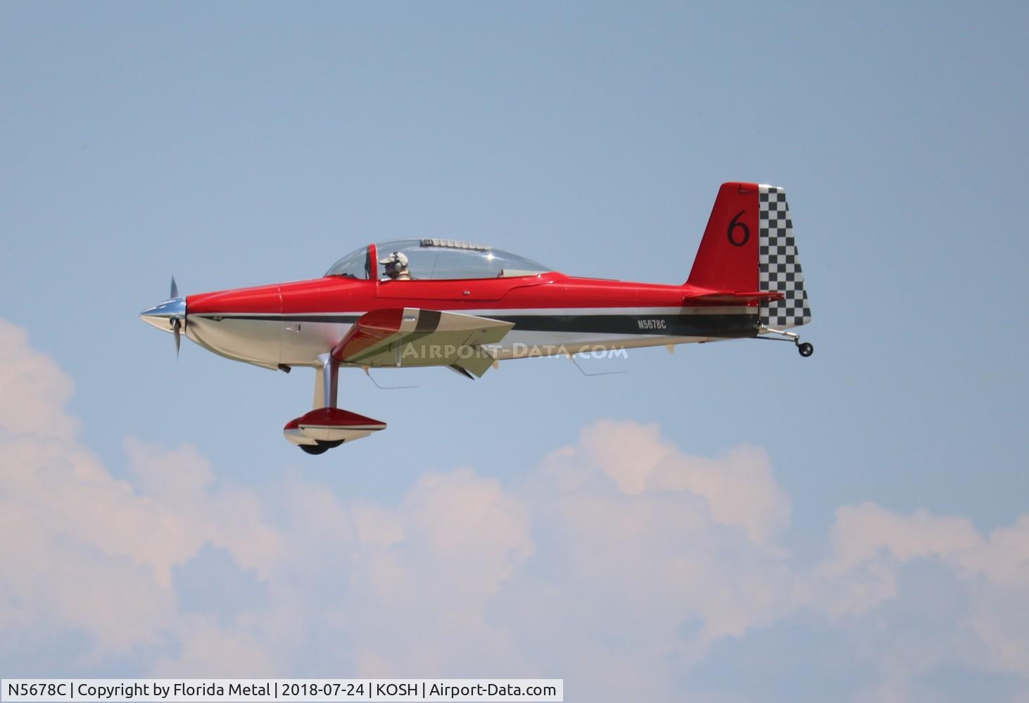 N5678C, Vans RV-8 C/N KC-1, EAA OSH 2018