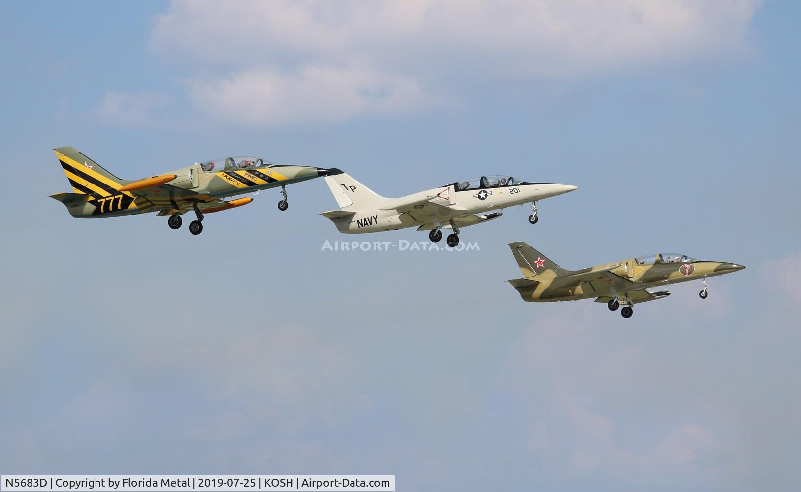 N5683D, 1979 Aero L-39C Albatros C/N 931529, EAA OSH 2019