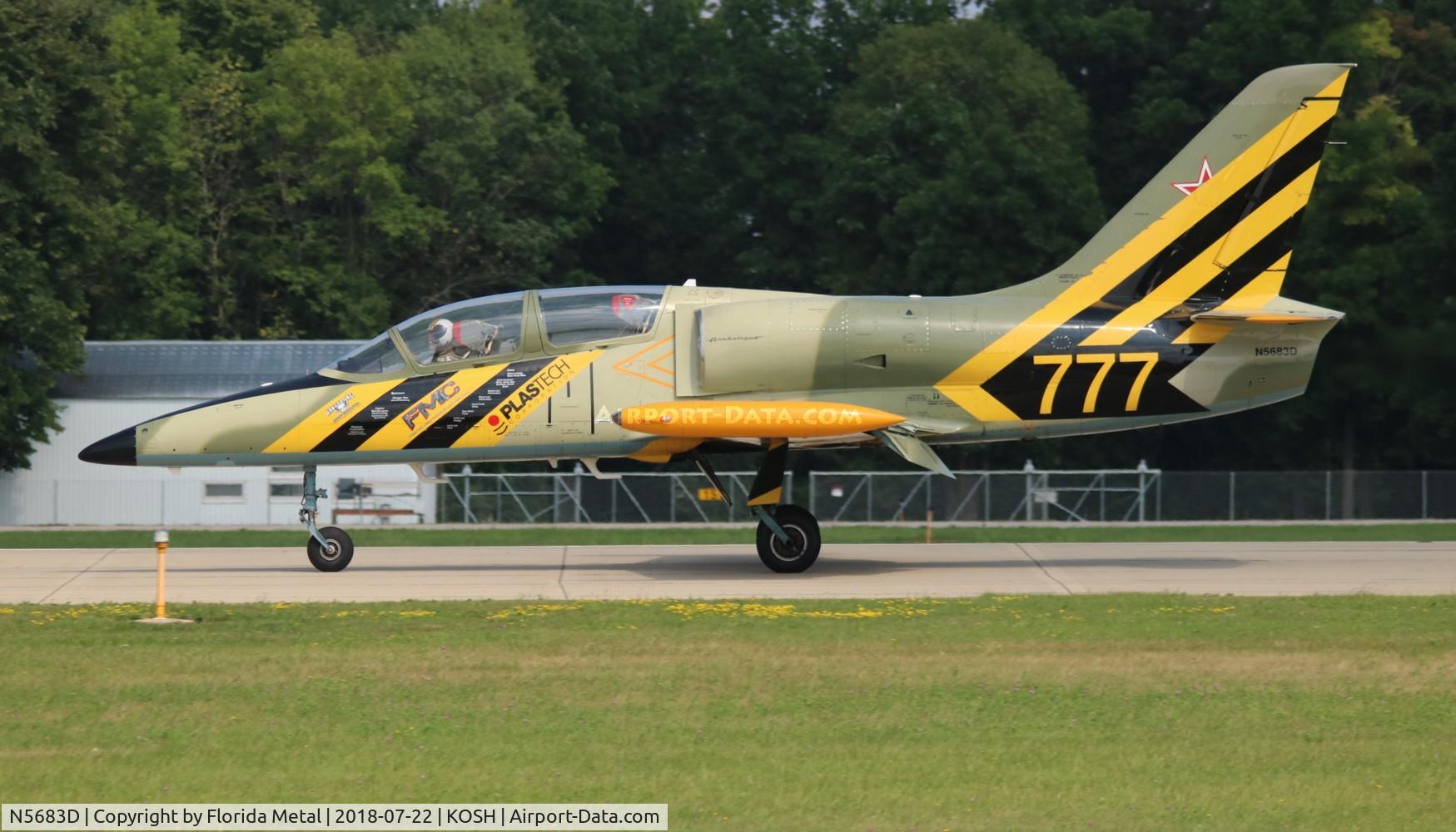 N5683D, 1979 Aero L-39C Albatros C/N 931529, EAA OSH 2018