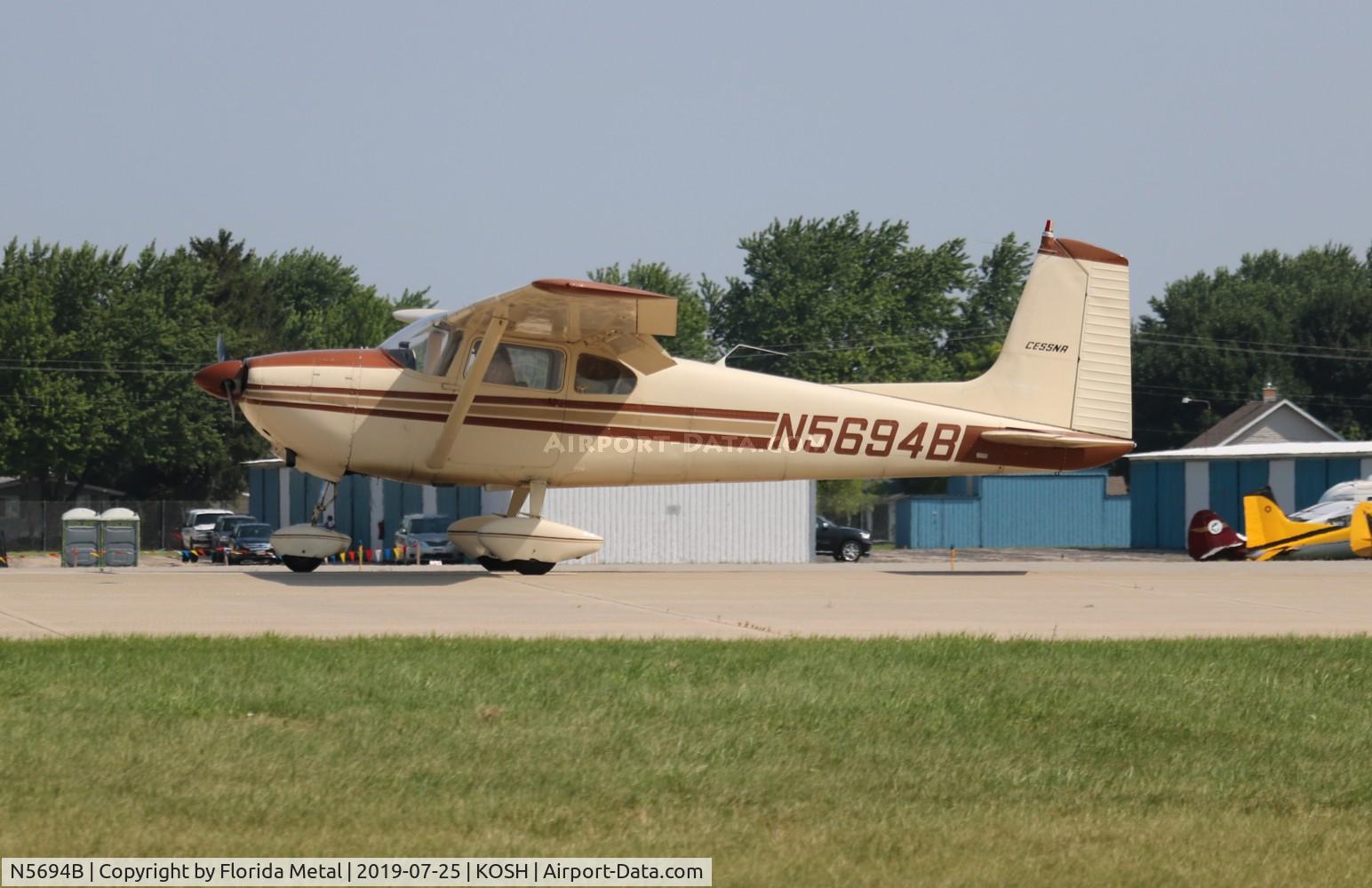 N5694B, 1956 Cessna 182 Skylane C/N 33694, EAA OSH 2019