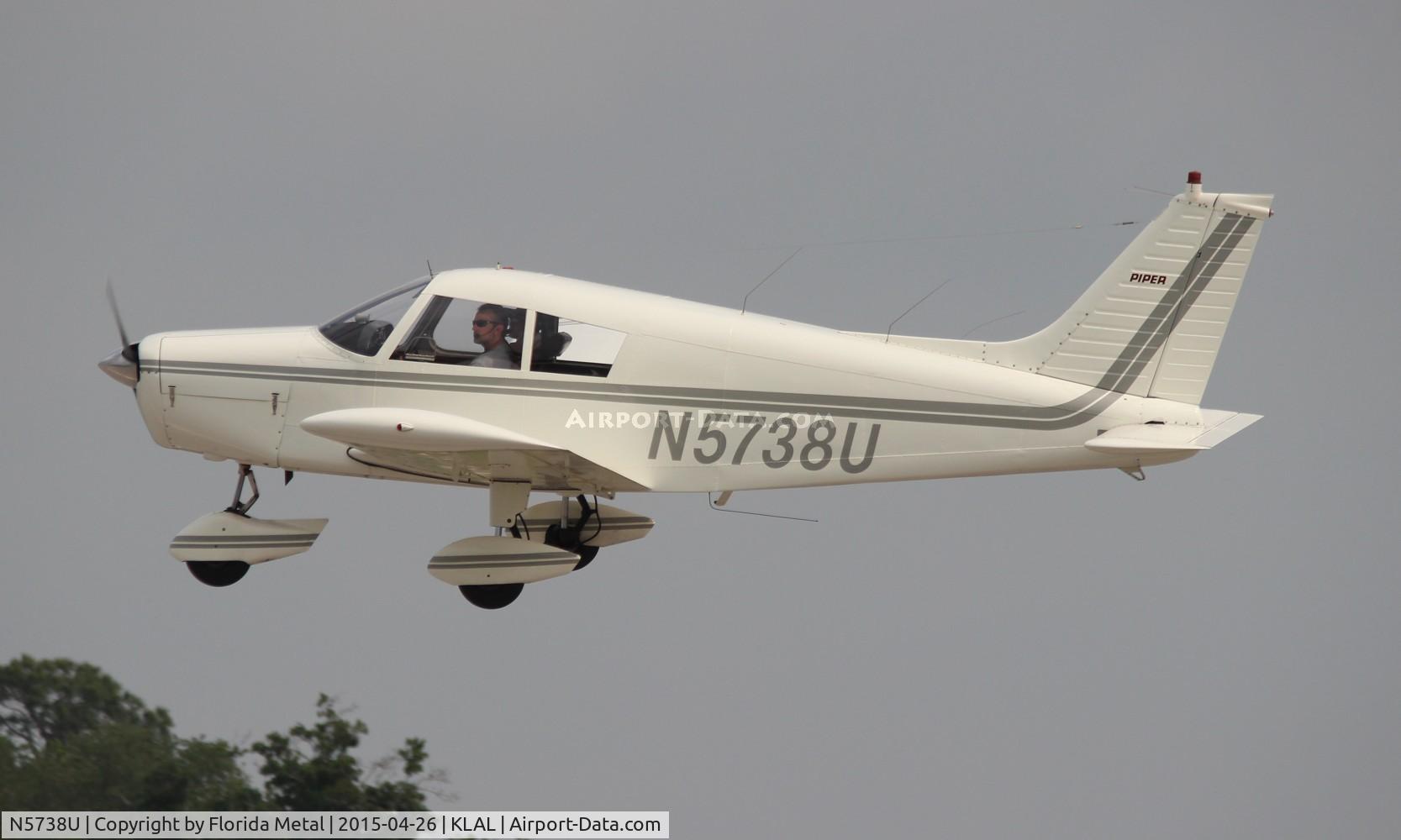 N5738U, 1973 Piper PA-28-140 C/N 28-26554, SNF LAL 2015