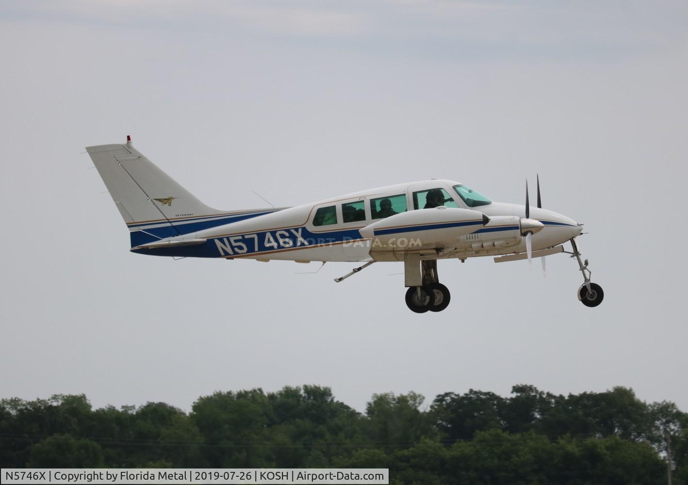 N5746X, 1961 Cessna 320 Skyknight C/N 320-0046, EAA OSH 2019