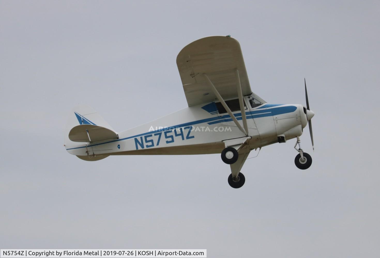 N5754Z, 1963 Piper PA-22-108 Colt C/N 22-9596, EAA OSH 2019