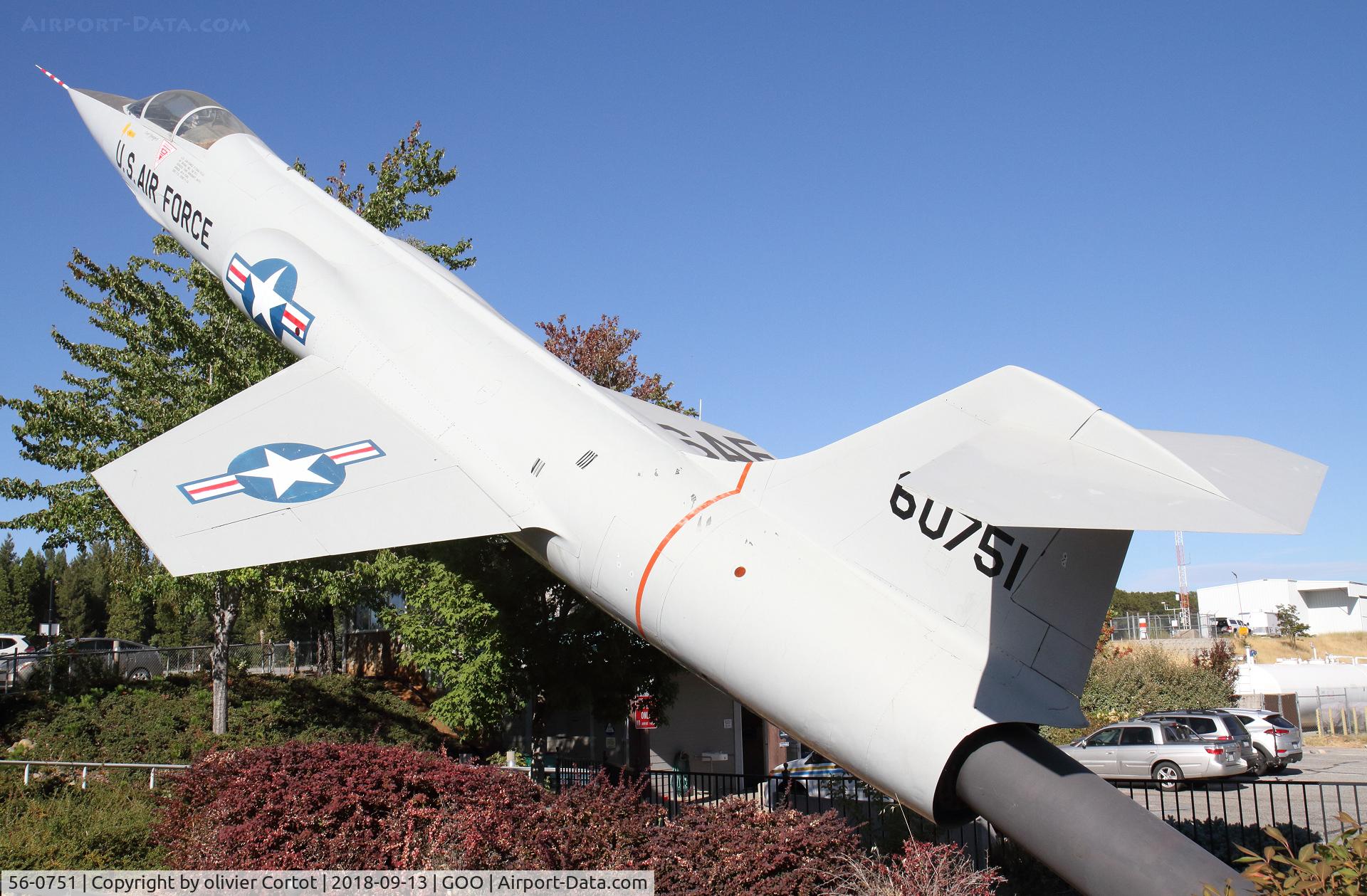 56-0751, 1956 Lockheed F-104A Starfighter C/N 183-1039, sept 2018