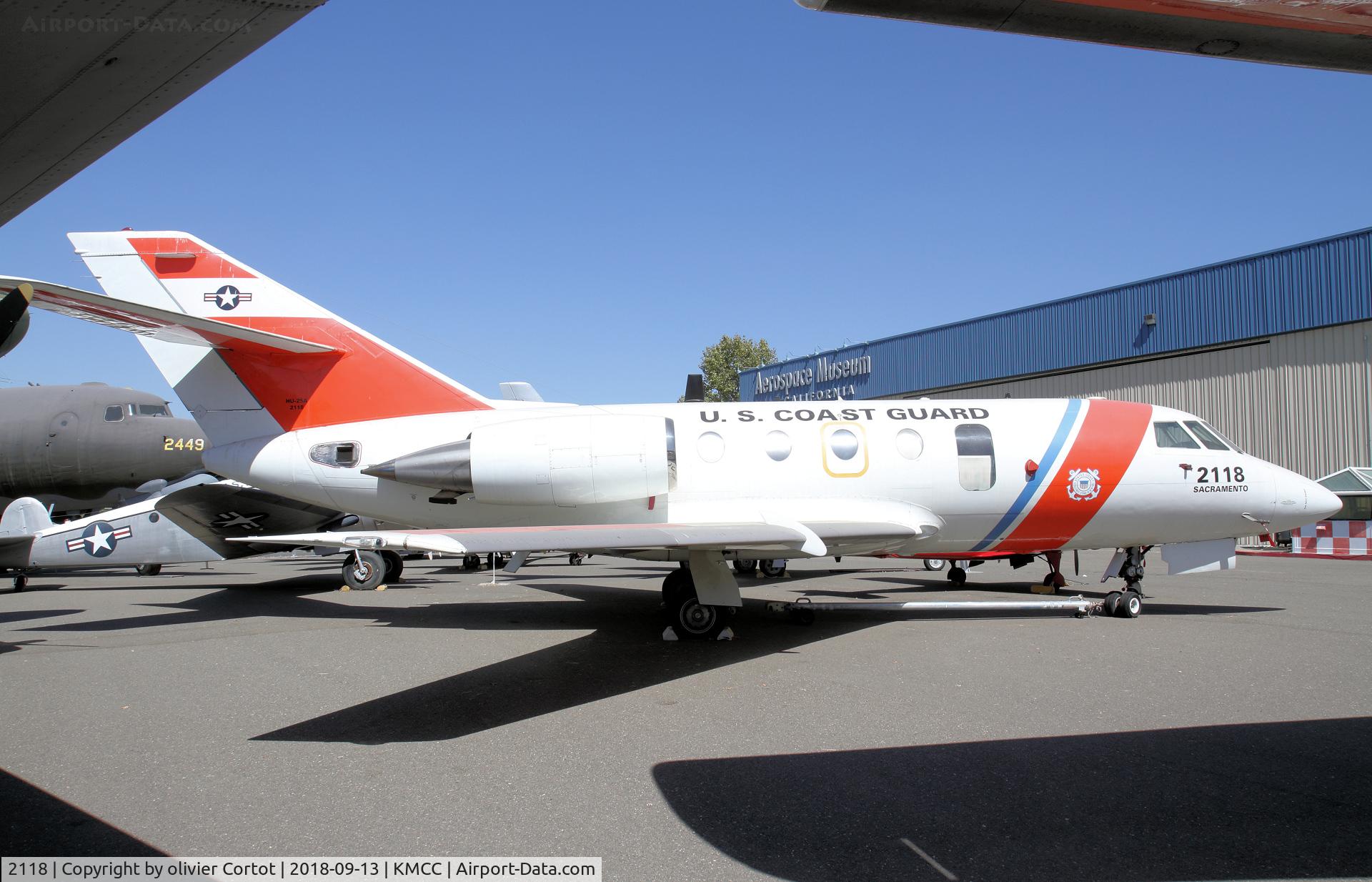 2118, Dassault HU-25B Guardian C/N 423, now in a museum