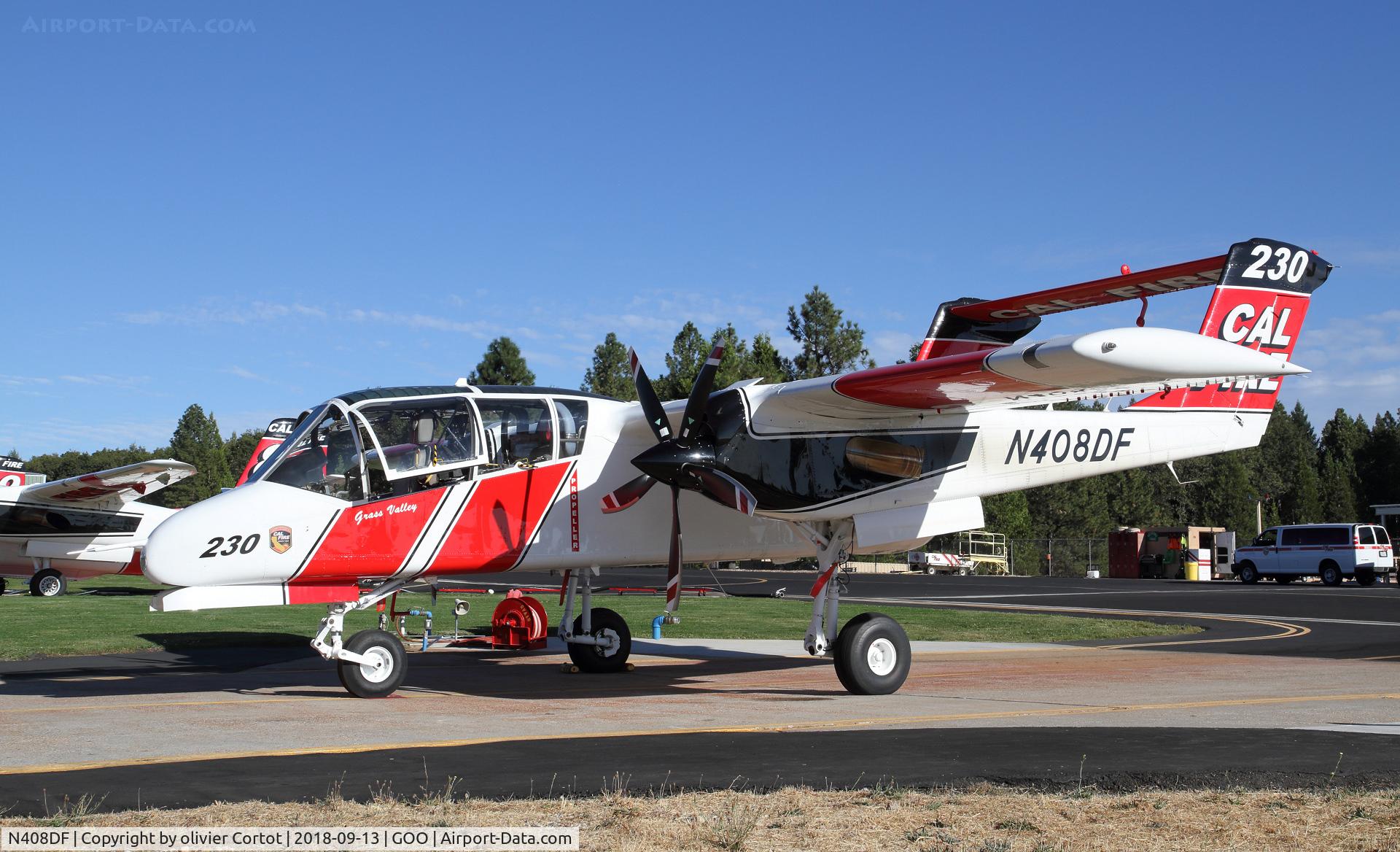 N408DF, North American Rockwell OV-10D Bronco C/N 305-90, sept 2018
