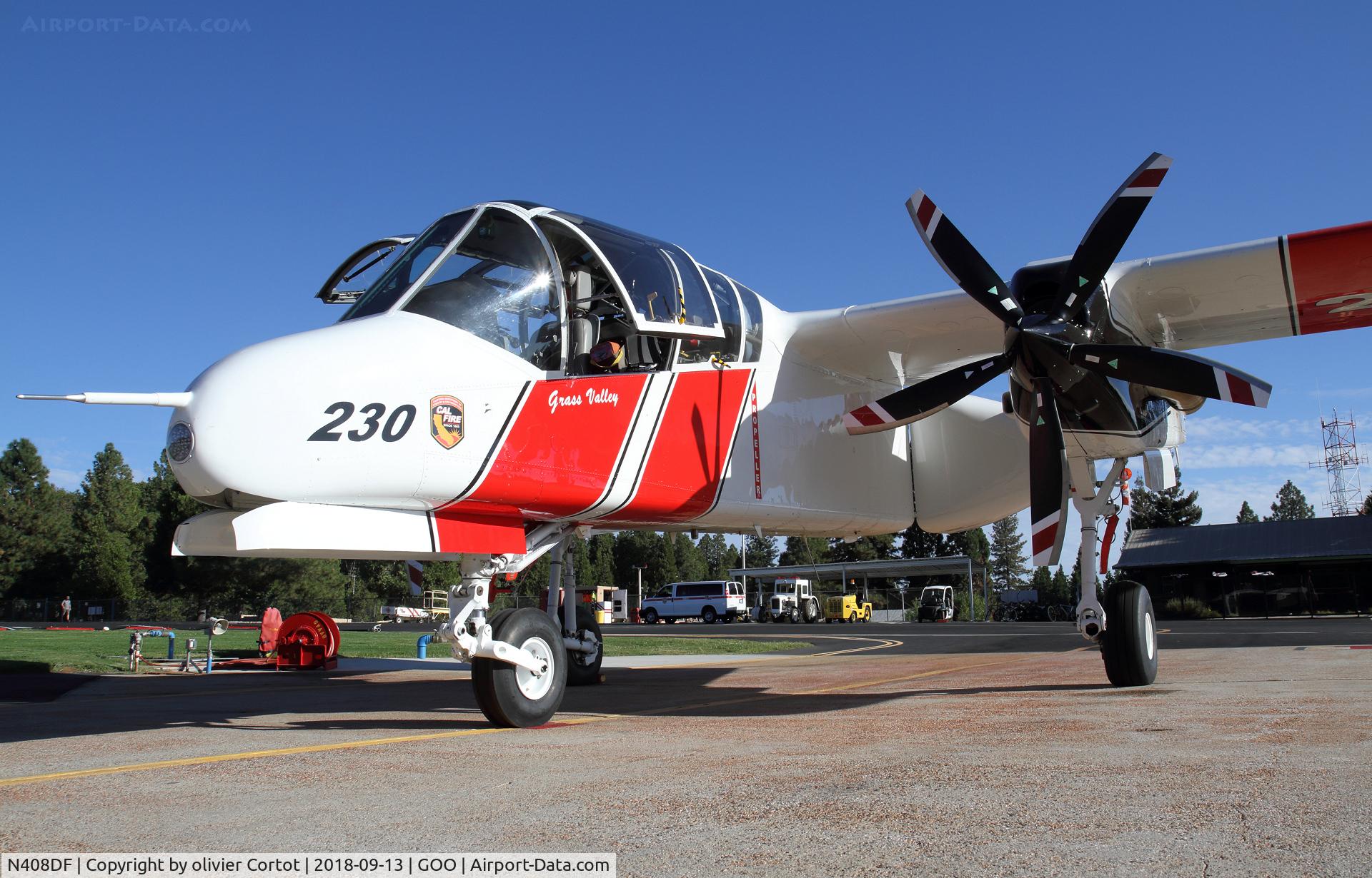 N408DF, North American Rockwell OV-10D Bronco C/N 305-90, the mighty Bronco