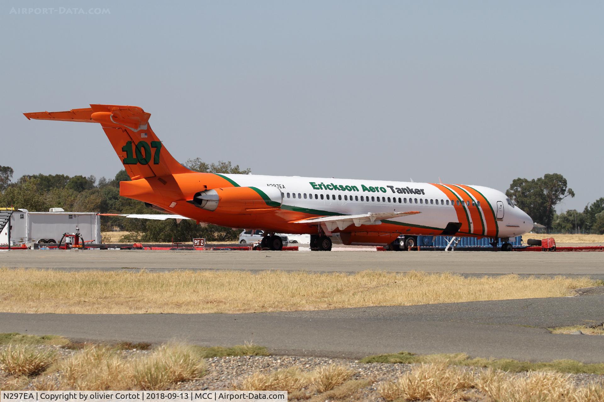 N297EA, 1991 McDonnell Douglas MD-87 (DC-9-87) C/N 53213, sept 2018