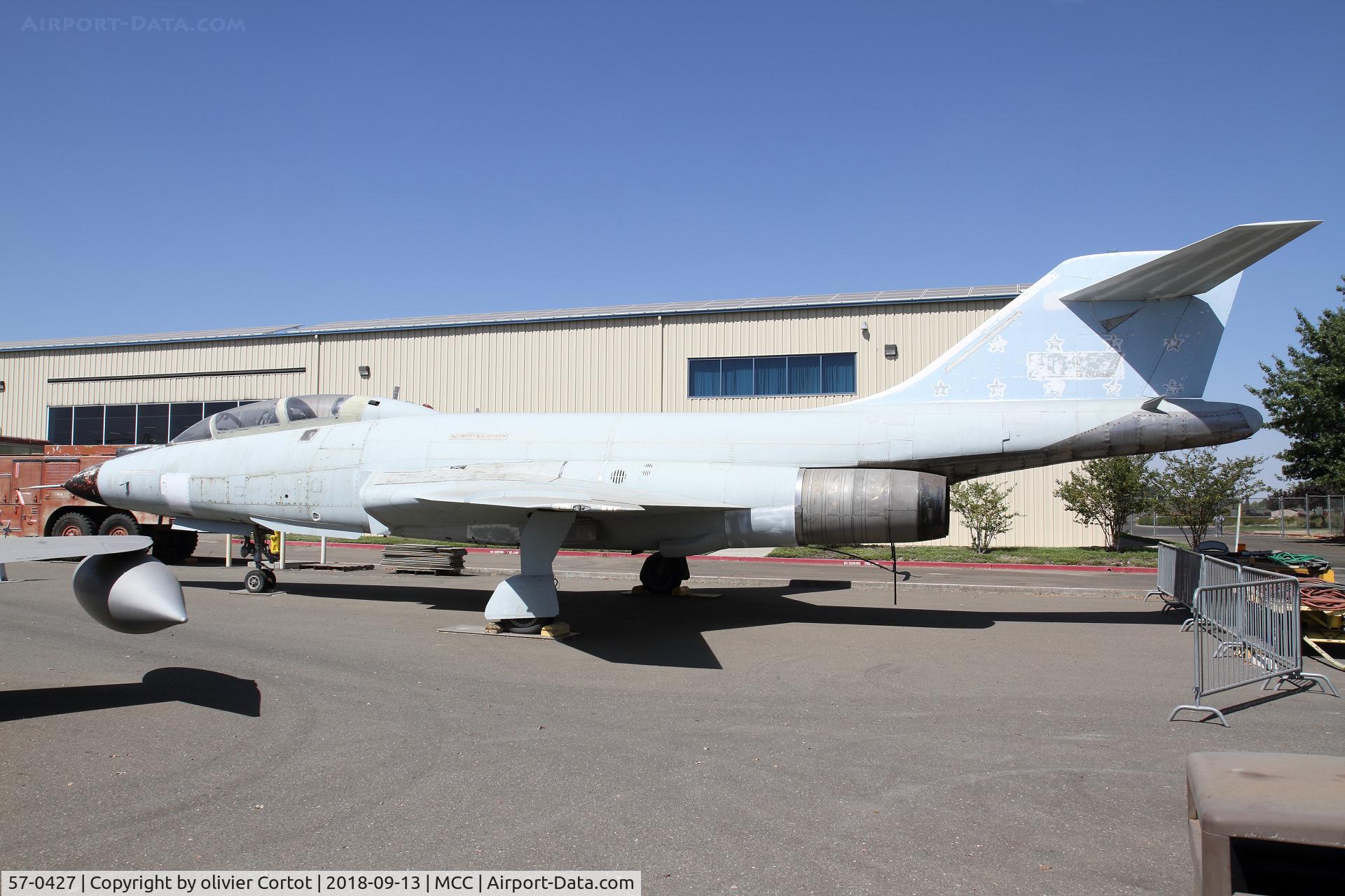 57-0427, 1957 McDonnell F-101B Voodoo C/N 605, need a paint job...