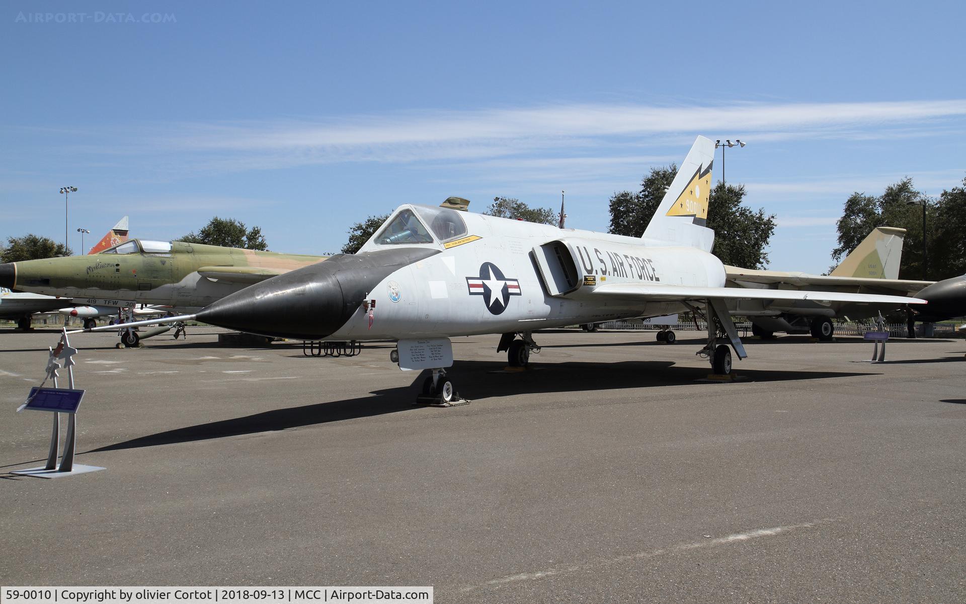 59-0010, 1959 Convair F-106A Delta Dart C/N 8-24-139, sept 2018