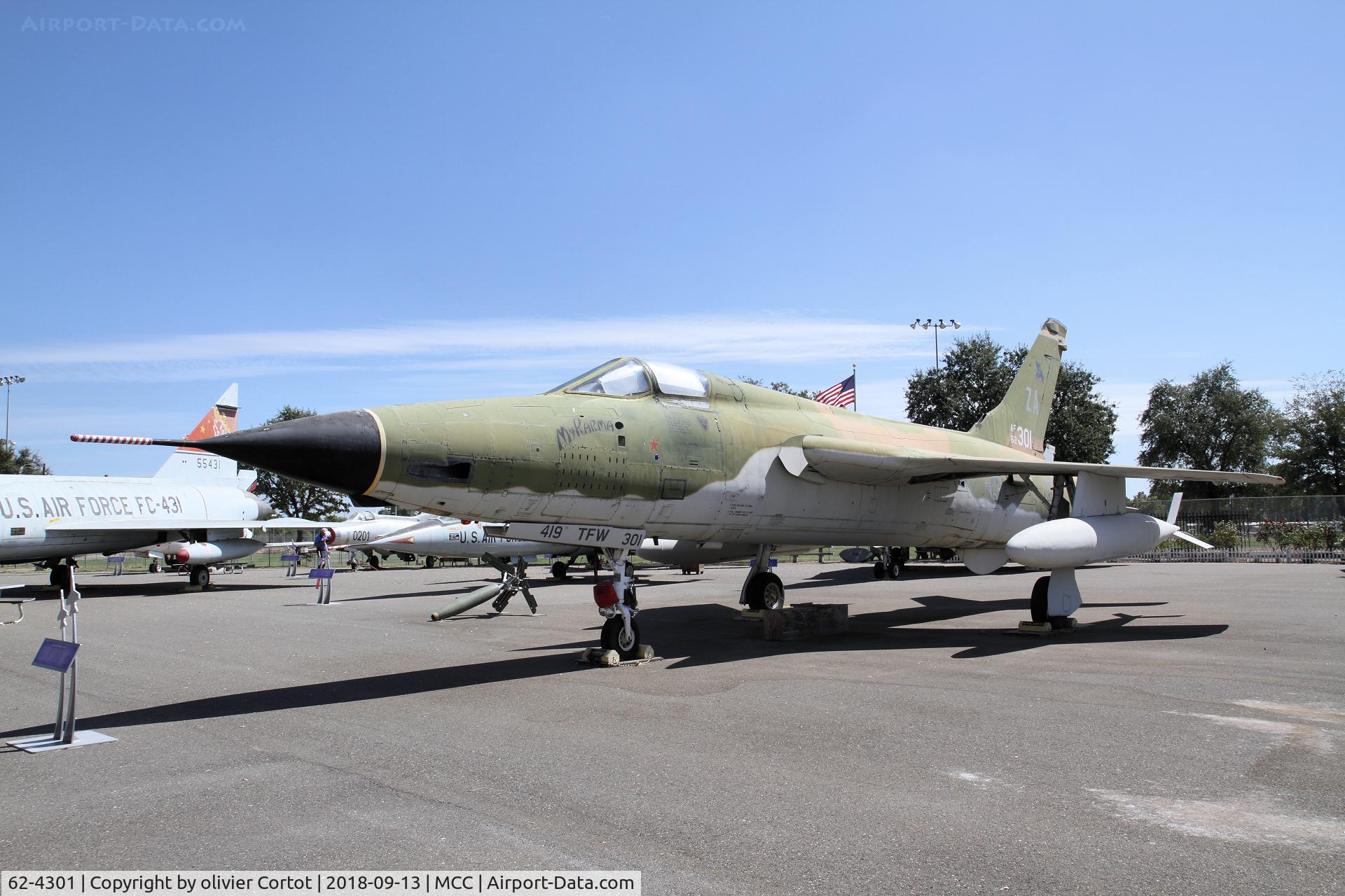 62-4301, 1962 Republic F-105D Thunderchief C/N D500, sept 2018