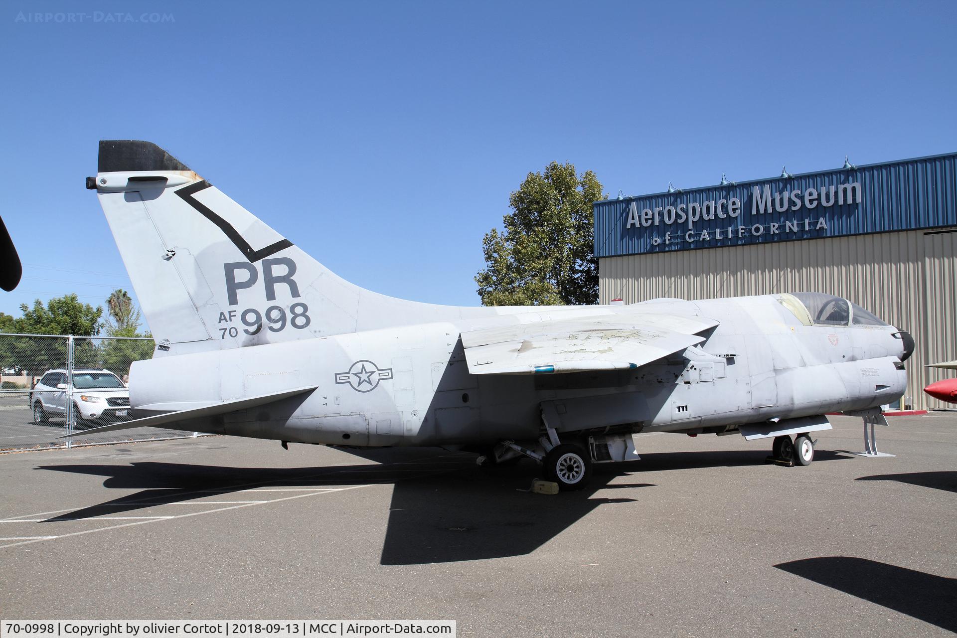 70-0998, 1970 LTV A-7D Corsair II C/N D-144, sept 2018