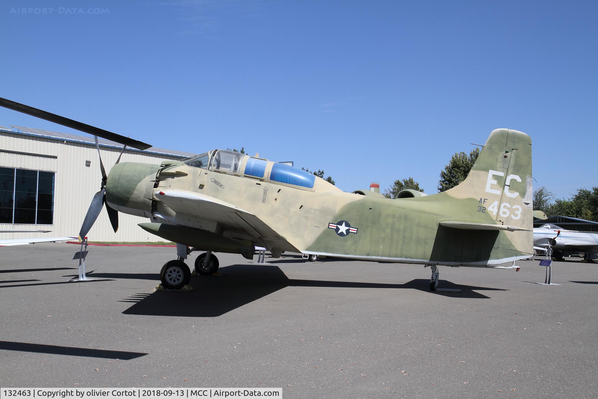 132463, Douglas A-1E Skyraider C/N 9480, sept 2018
