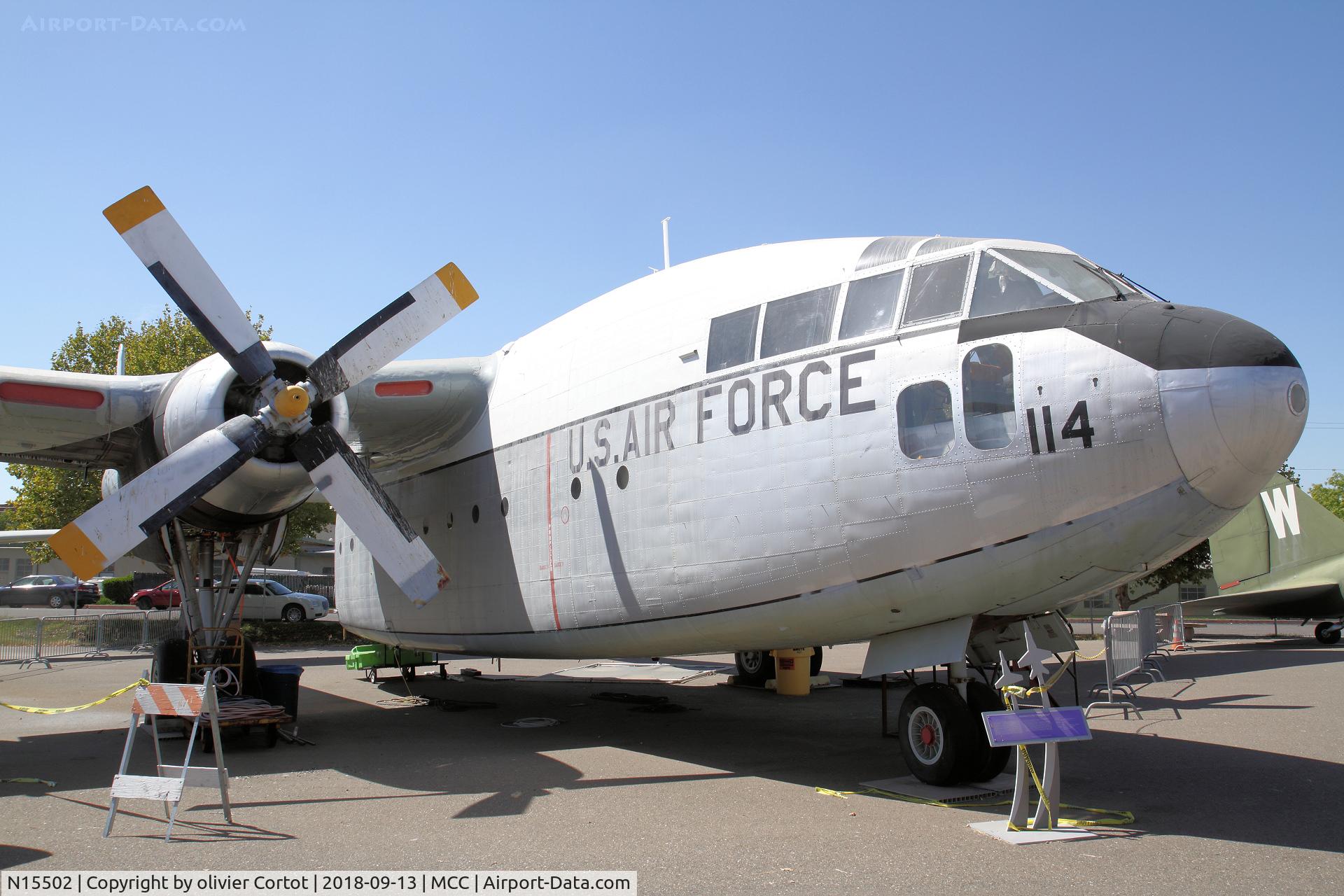 N15502, Fairchild C-119G Flying Boxcar C/N 10825, sept 2018