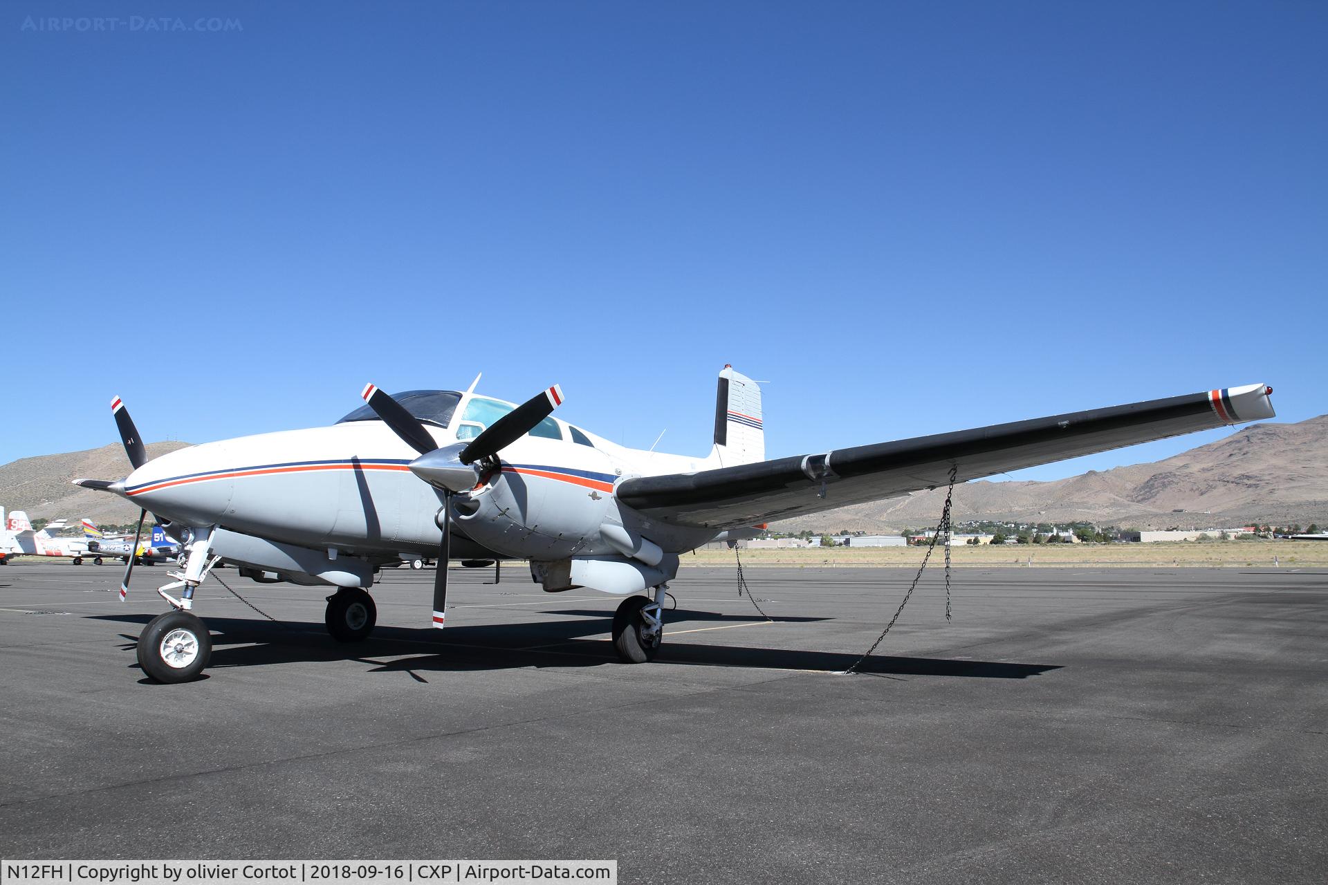 N12FH, 1956 Beech D50 Twin Bonanza C/N DH-63, sept 2018