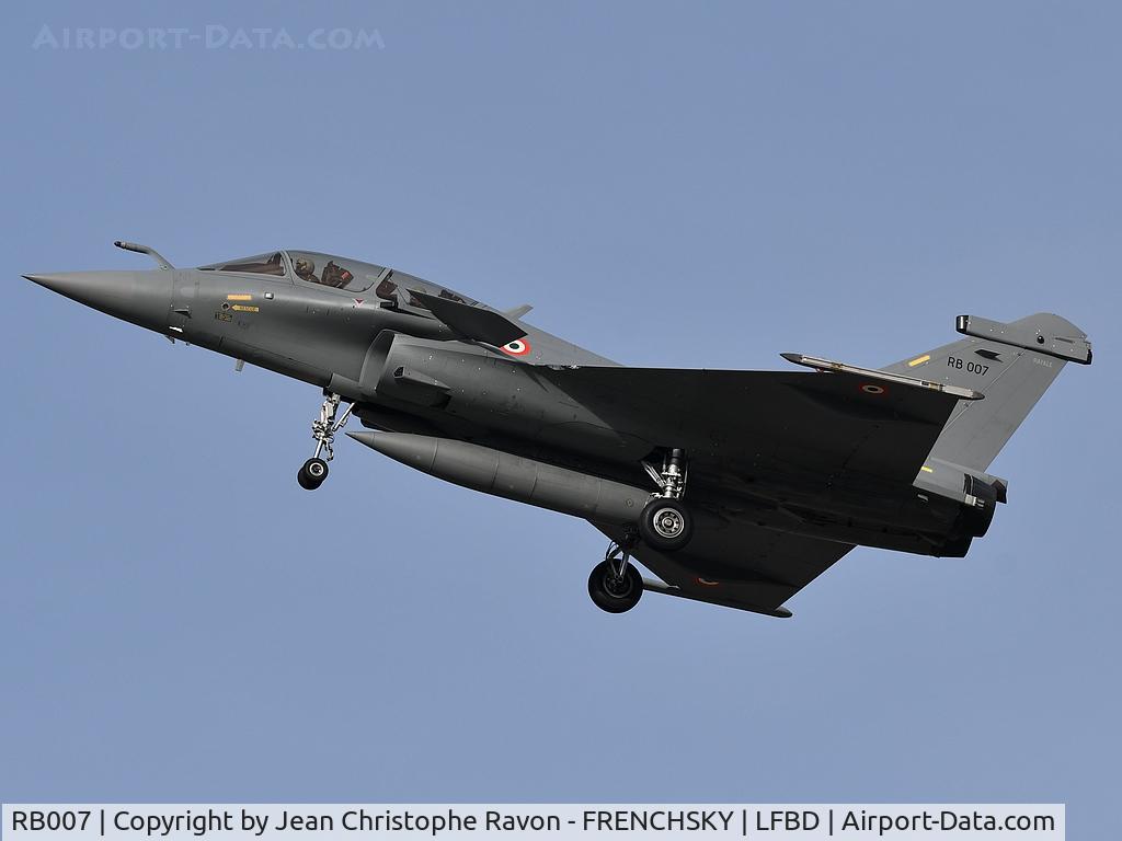 RB007, 2019 Dassault Rafale DH C/N 007, Indian Air Force callsign 