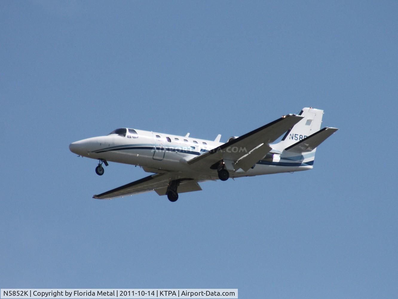 N5852K, 2003 Cessna 550 Citation Bravo C/N 550-1056, TPA spotting 2011