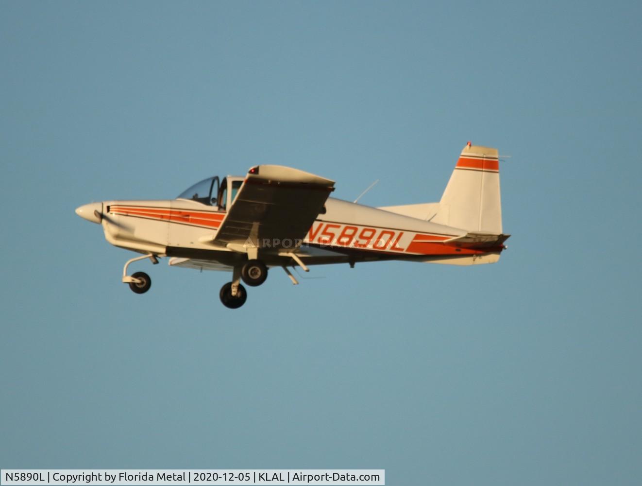N5890L, 1972 American AA-5 C/N AA5-0240, Sun N Fun 2020