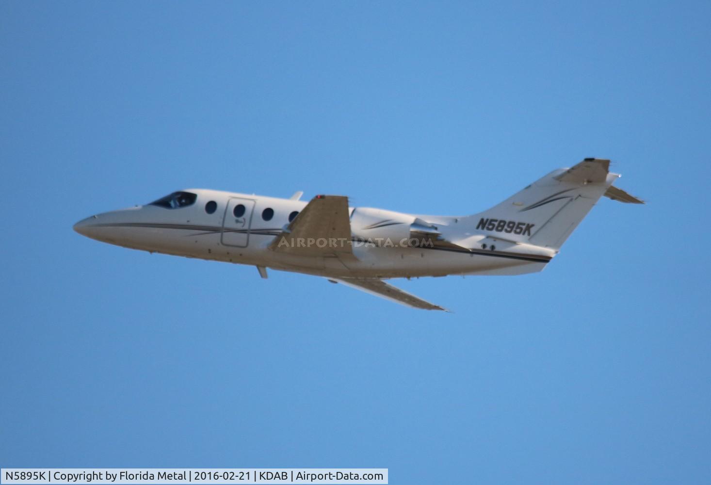 N5895K, 1992 Beech 400A Beechjet C/N RK-62, DAB spotting 2016
