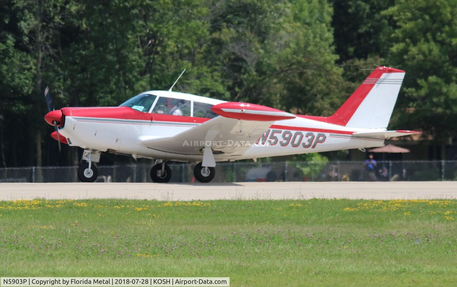 N5903P, 1959 Piper PA-24-250 Comanche C/N 24-988, EAA OSH 2018