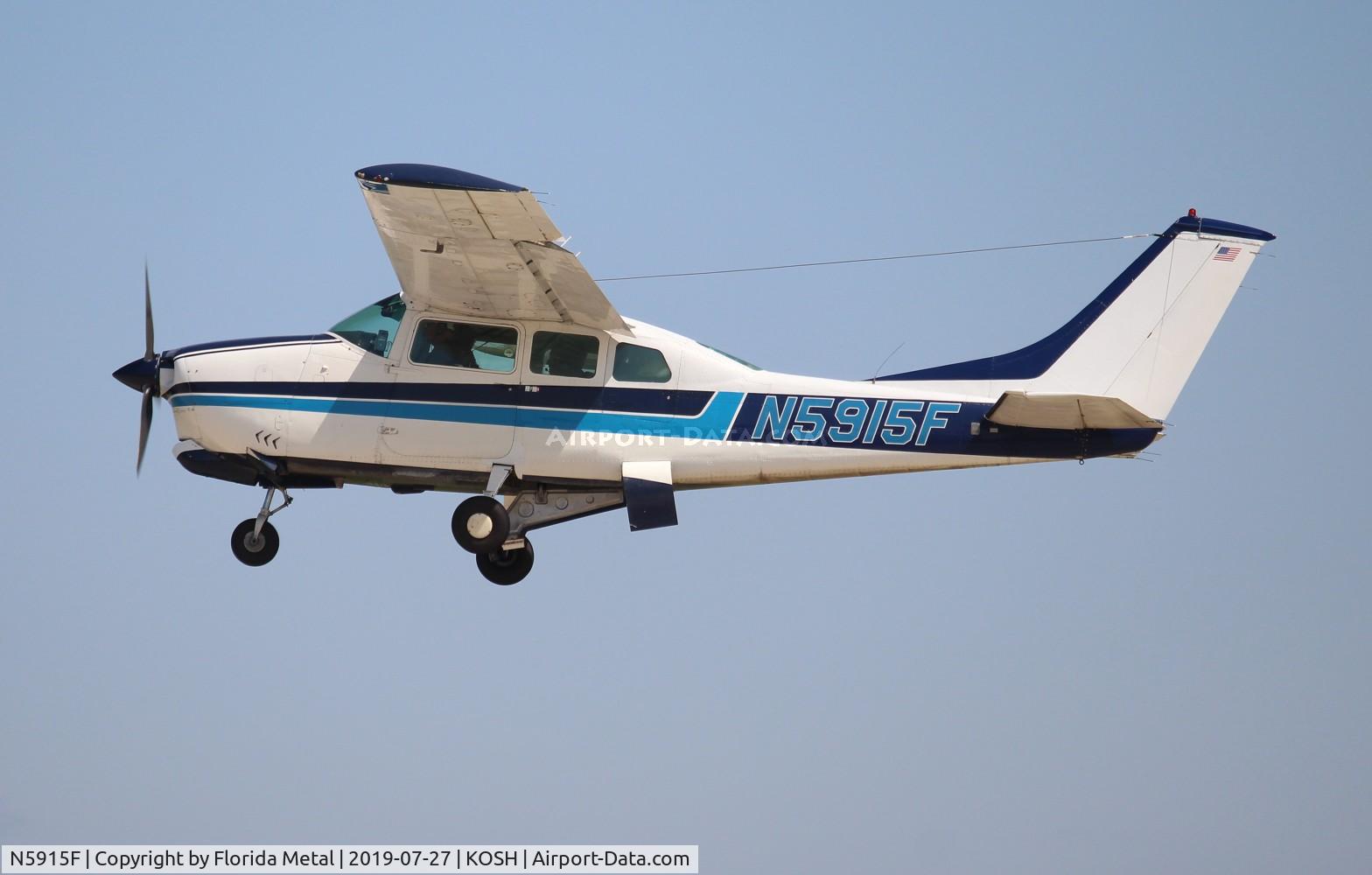 N5915F, 1967 Cessna 210G Centurion C/N 21058915, EAA OSH 2019