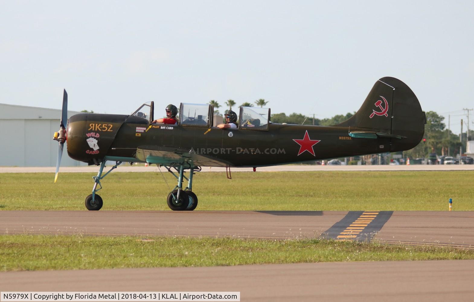 N5979X, 1983 Yakovlev Yak-52 C/N 833010, SNF LAL 2018