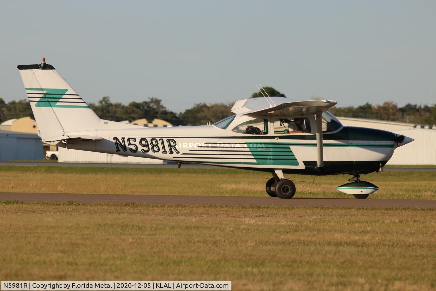 N5981R, 1965 Cessna 172G C/N 17253650, Sun N Fun 2020
