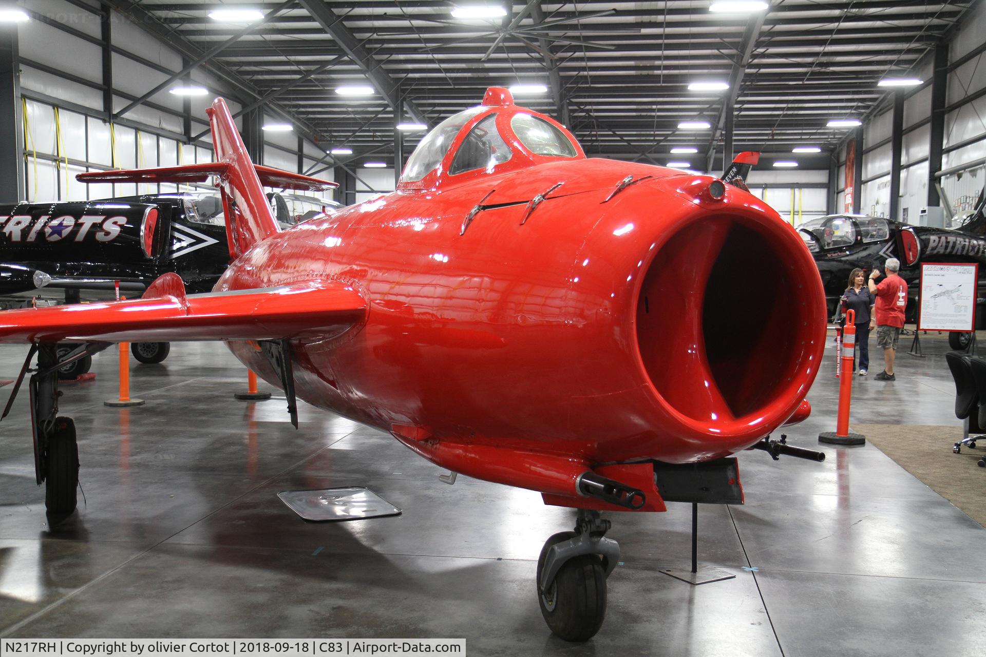 N217RH, 1958 PZL-Mielec Lim-5 (MiG-17F) C/N 1C1011, sept 2018
