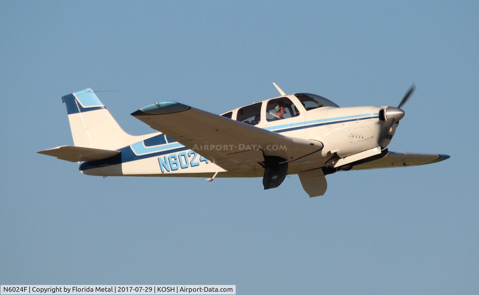 N6024F, 1965 Beech 35-C33 Debonair C/N CD-879, EAA OSH 2017