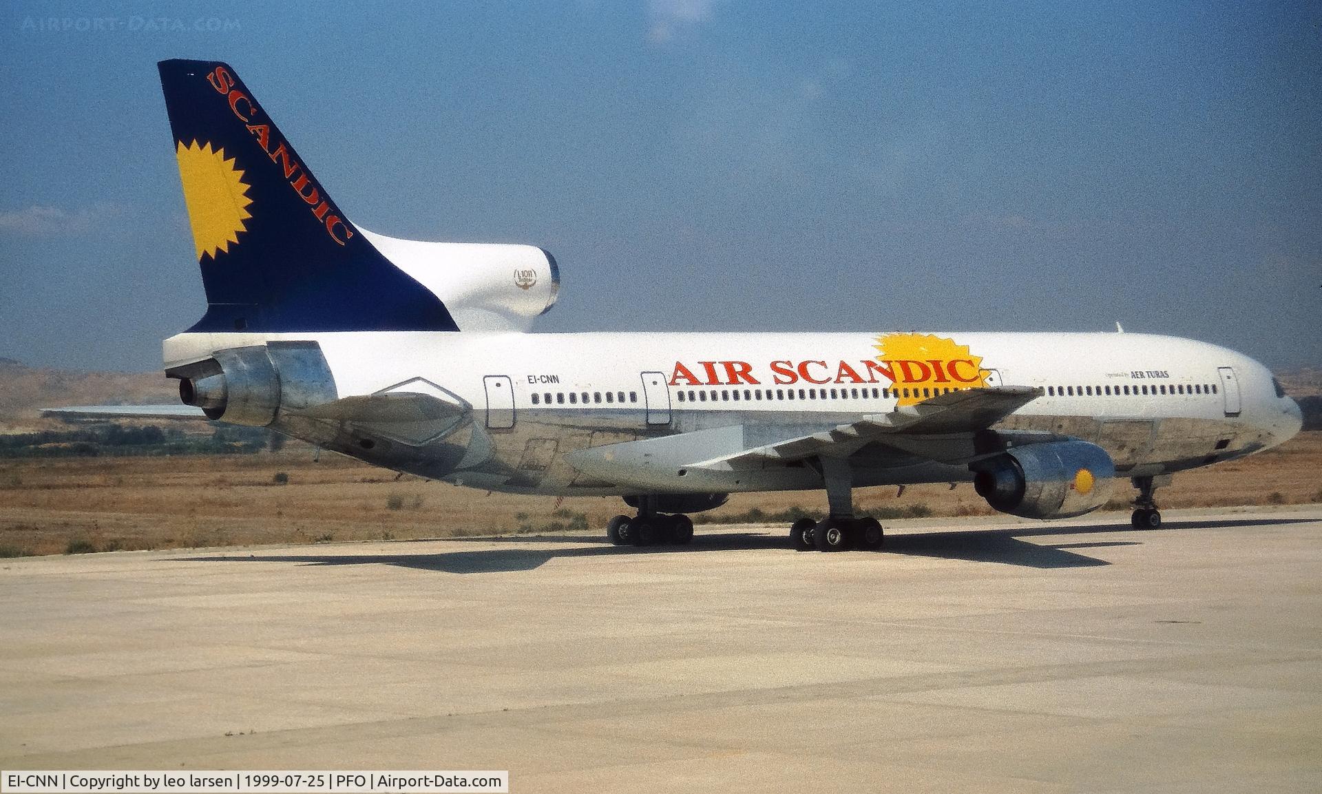 EI-CNN, 1972 Lockheed L-1011-385-1 TriStar 1 C/N 193E-1024, PFO Paphos 25.7.1999