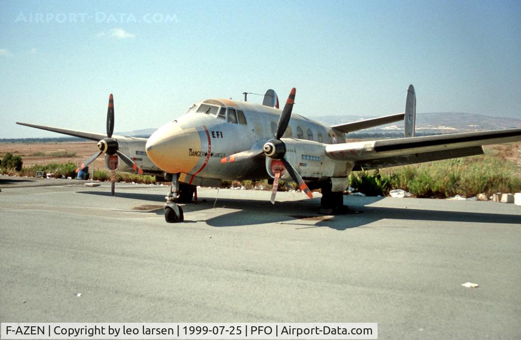 F-AZEN, Dassault MD-312 Flamant C/N 250, Paphos 25.7.1999