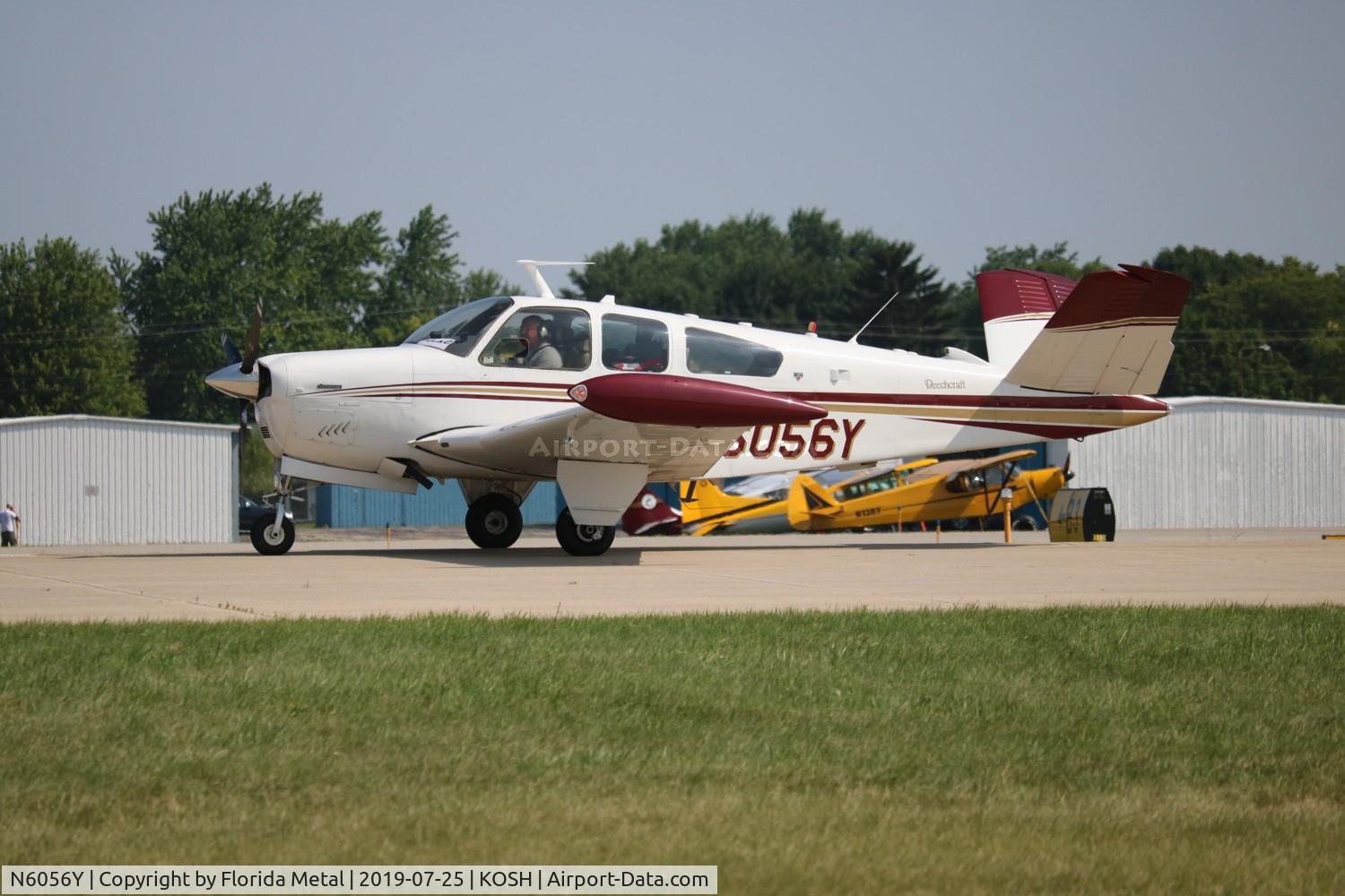 N6056Y, 1979 Beech V35B Bonanza C/N D-10242, EAA OSH 2019